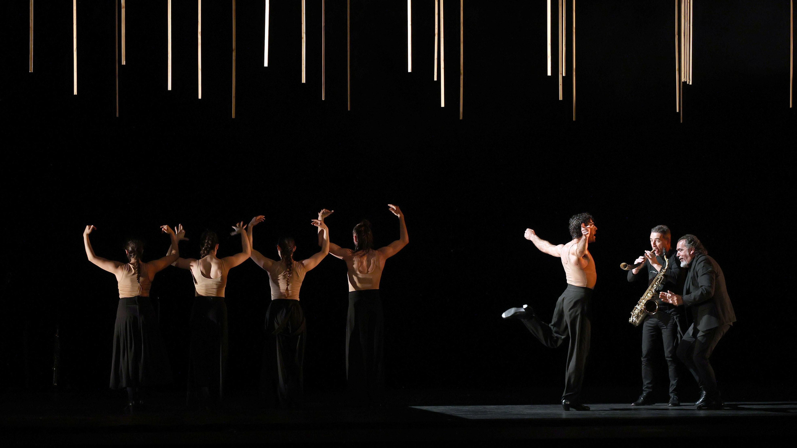 Compañía David Coria 'Los bailes robados' en el Teatro Villamarta para el Festival de Jerez