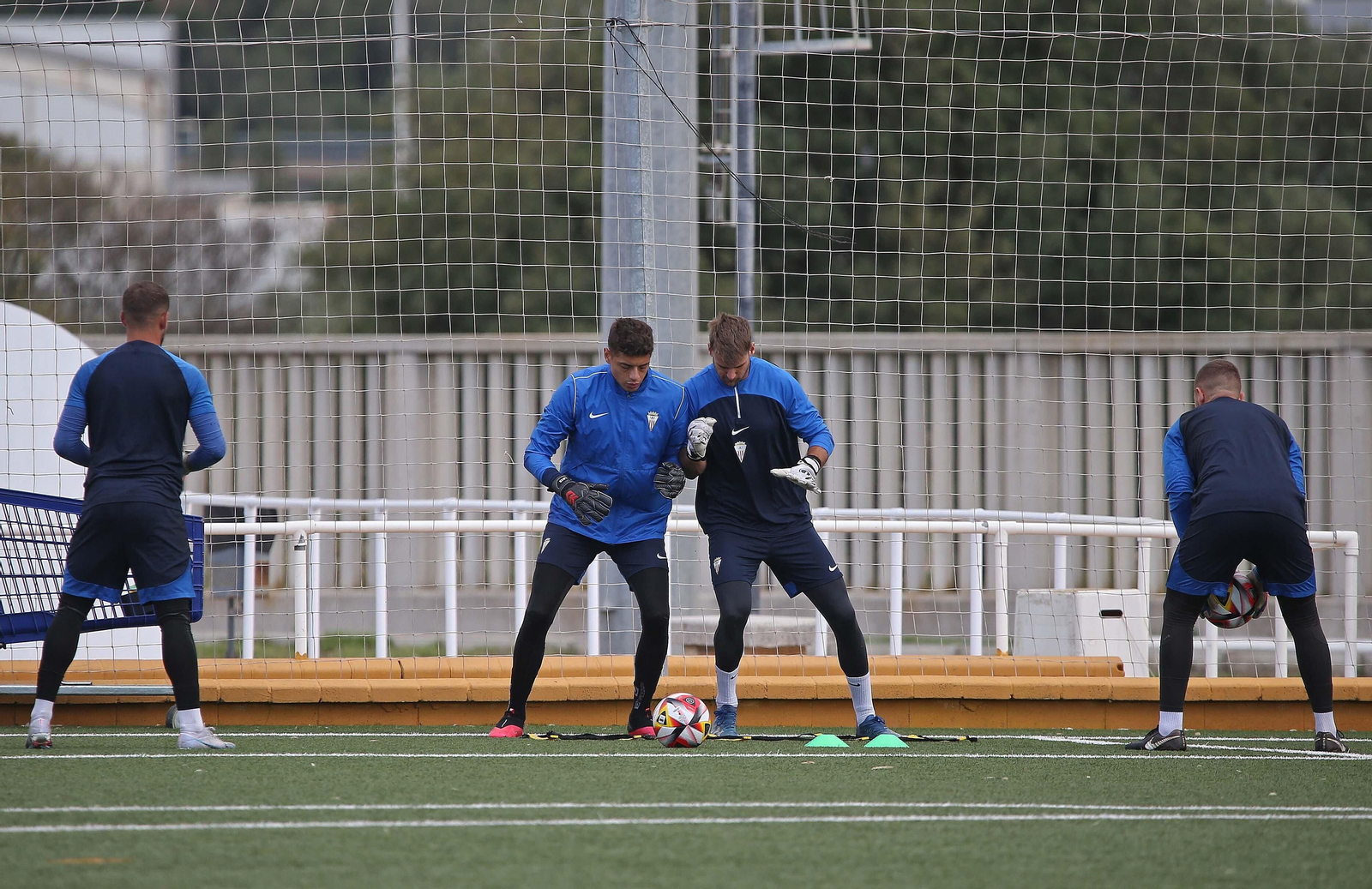 Fotos del entrenamiento del Algeciras CF en La Menacha