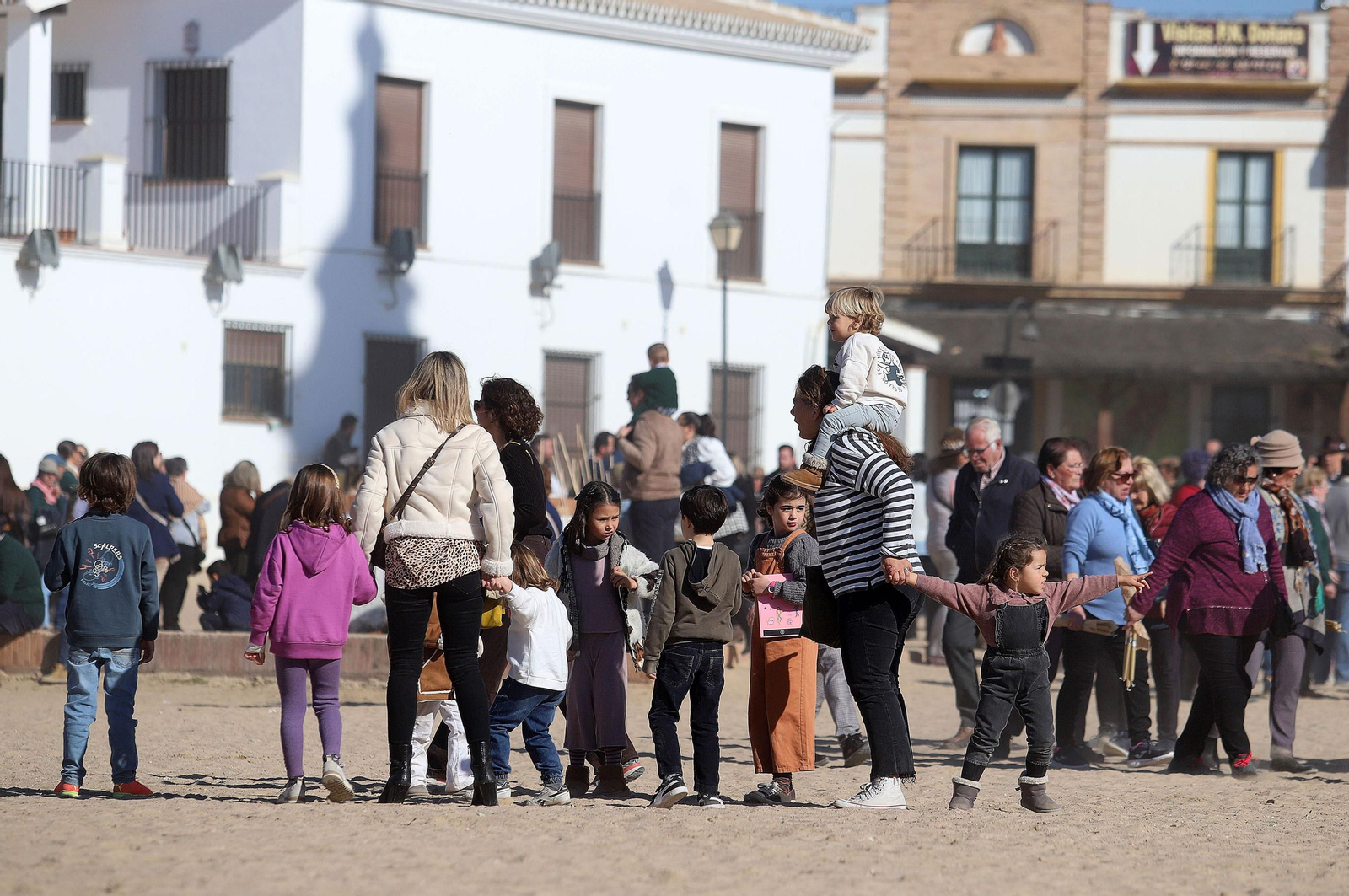 Imágenes de la celebración de la Candelaria en El Rocío