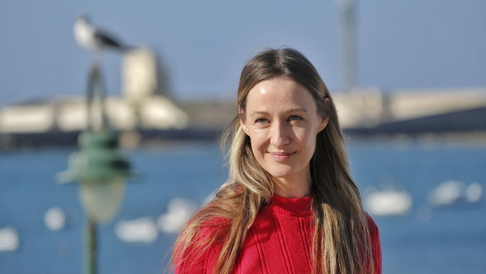 Imágenes del photocall de La Caleta en el South Series Festival de Cádiz: Víctor Clavijo, Jon González y Melanie Olivares entre las estrellas del martes