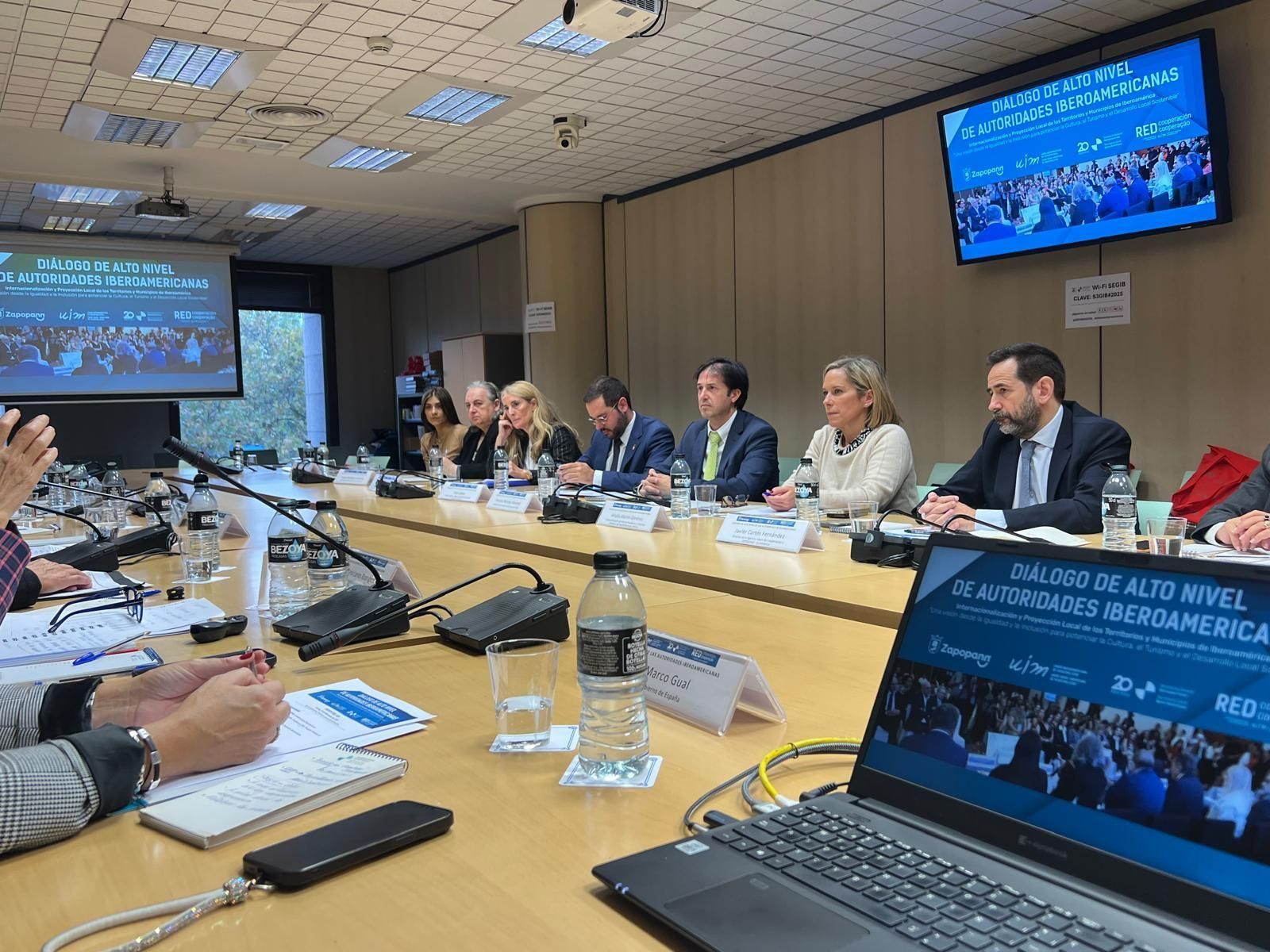 Amalia Martín, en la cita 'Diálogo de Alto Nivel de Autoridades Locales Iberoamericanas'.