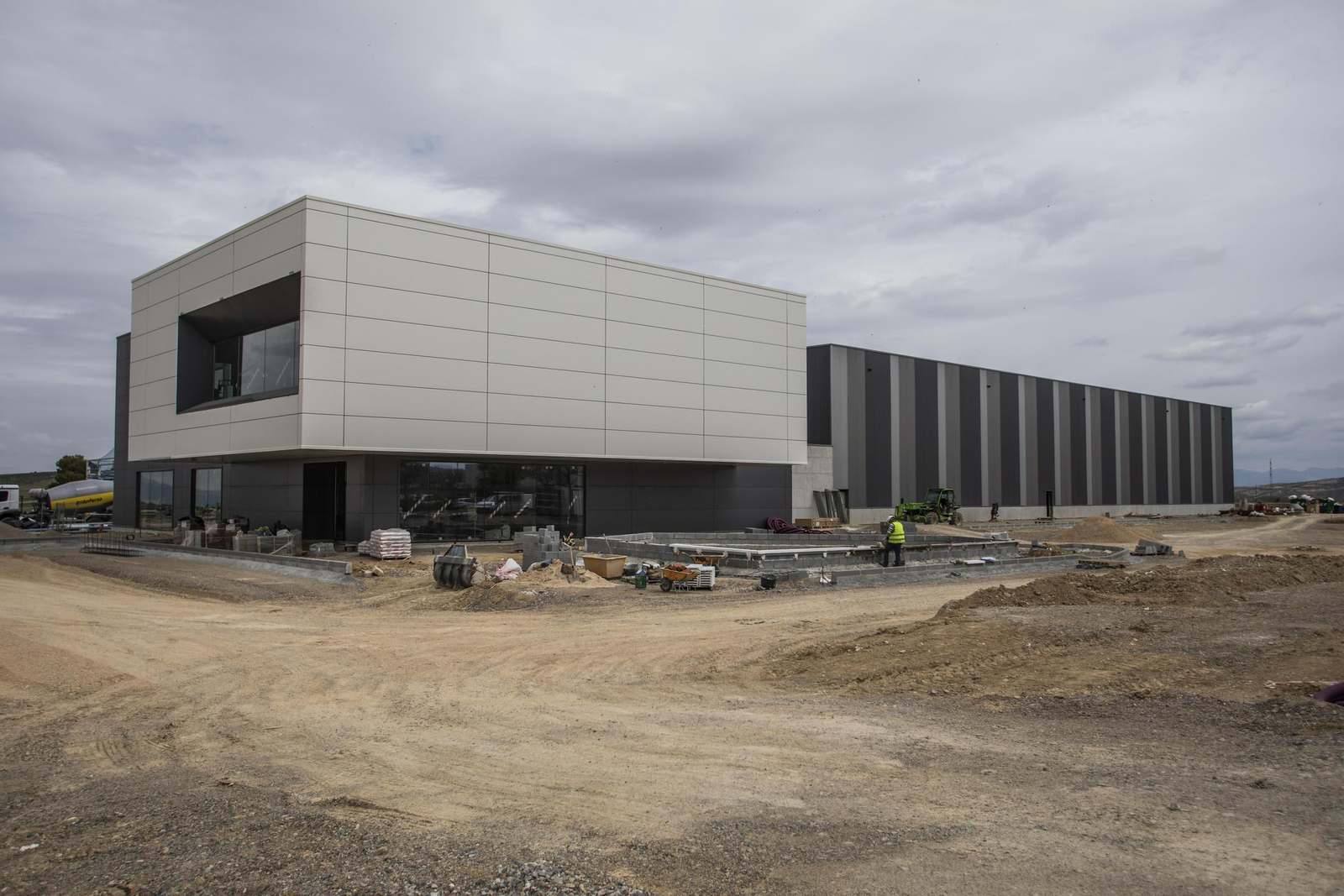 Nueva planta de Rovi que se construye en Escúzar.