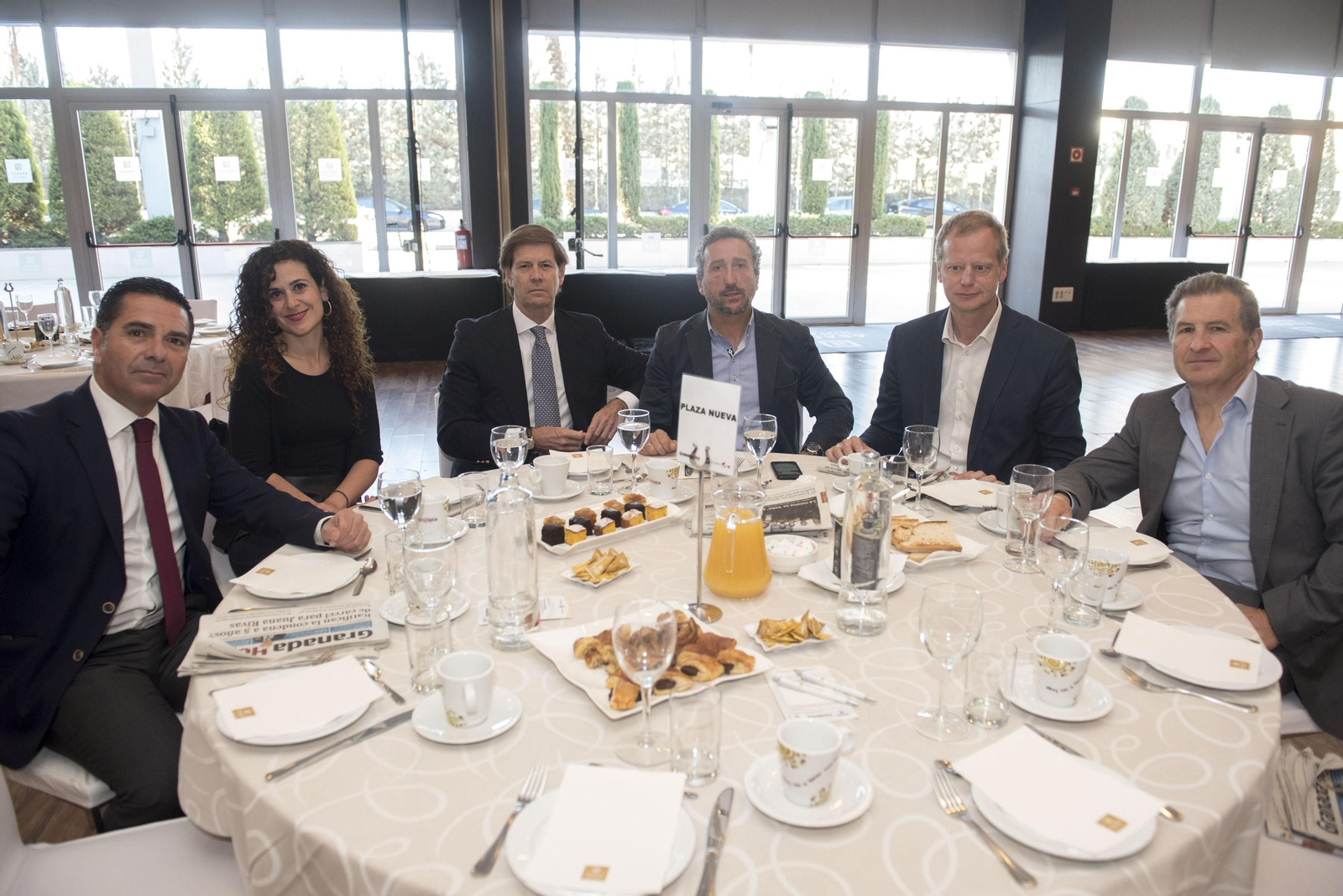 Imágenes del Desayuno-Coloquio con María José Rienda
