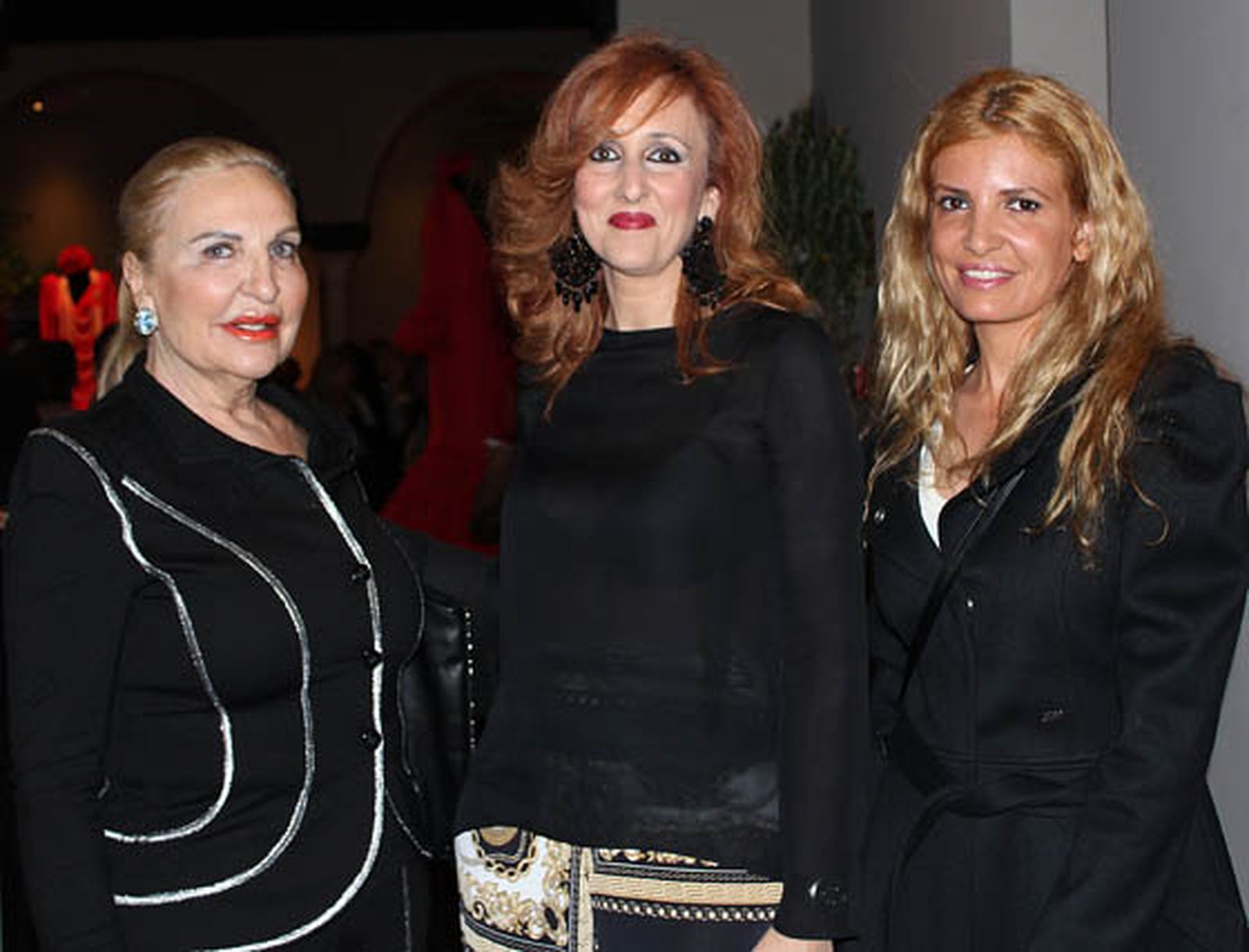 Pepa Auden, Asunción Mena y Rocío Martínez.

Foto: Victoria Ramírez