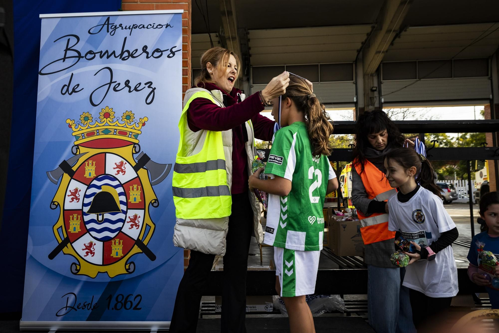 Imágenes de la V Carrera Infantil Bomberos de Jerez