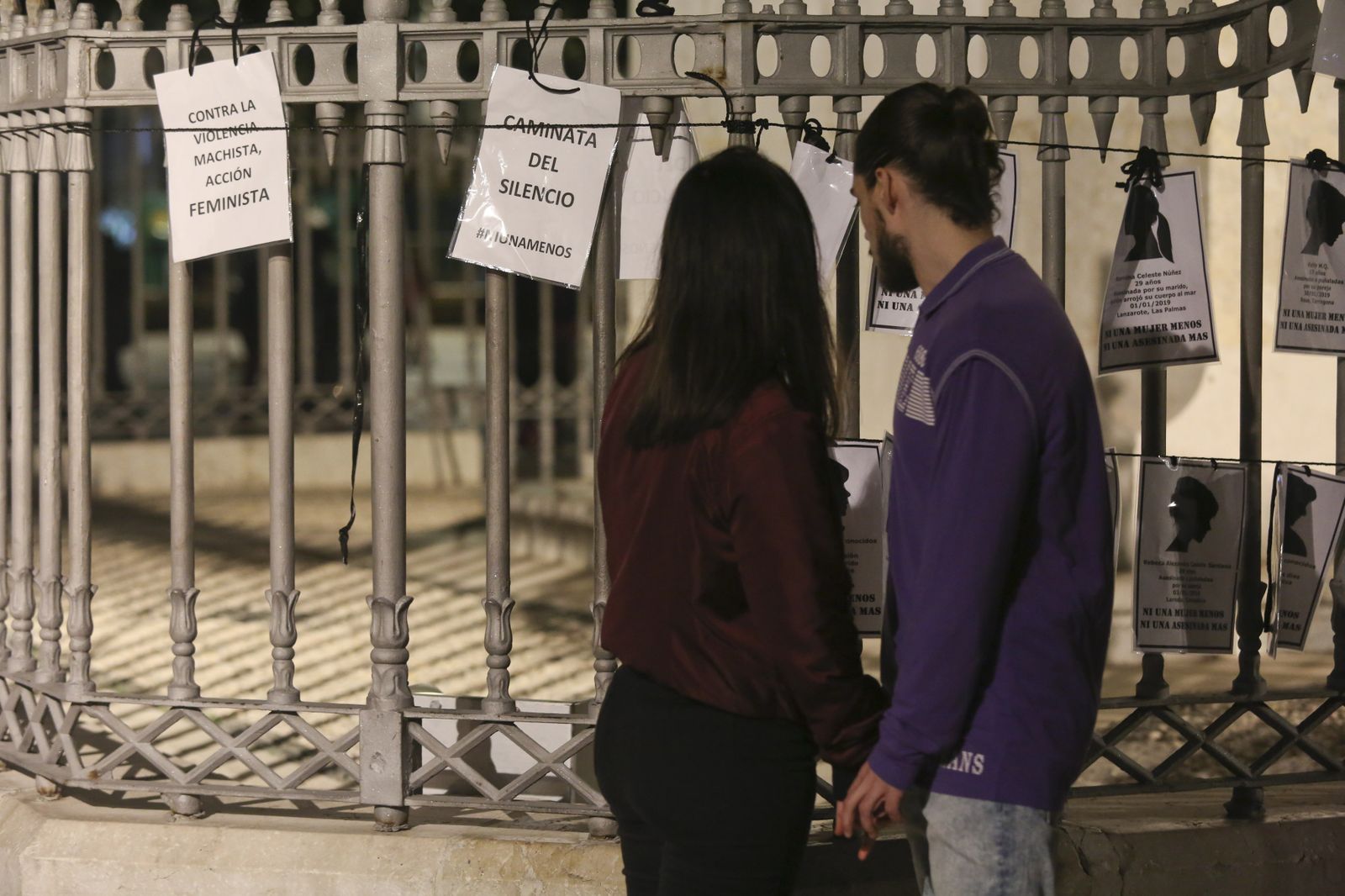 Fotos de la manifestación del 25N contra la violencia de género en Málaga