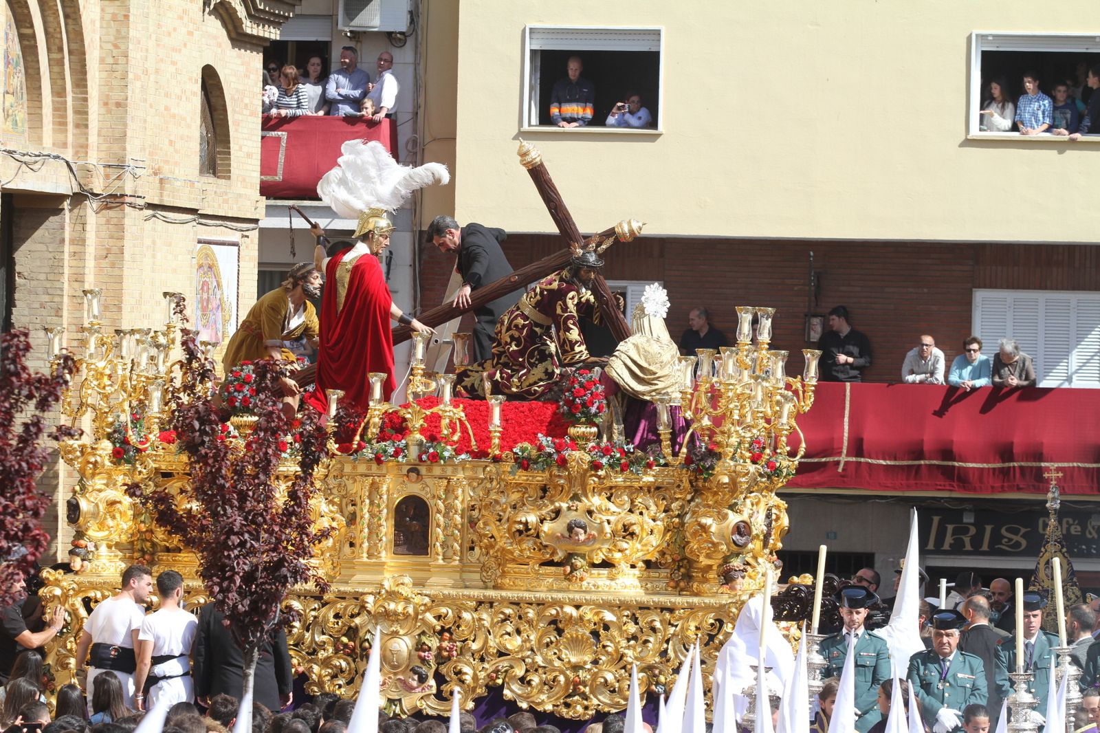 Imágenes de las Tres Caídas. Lunes Santo.