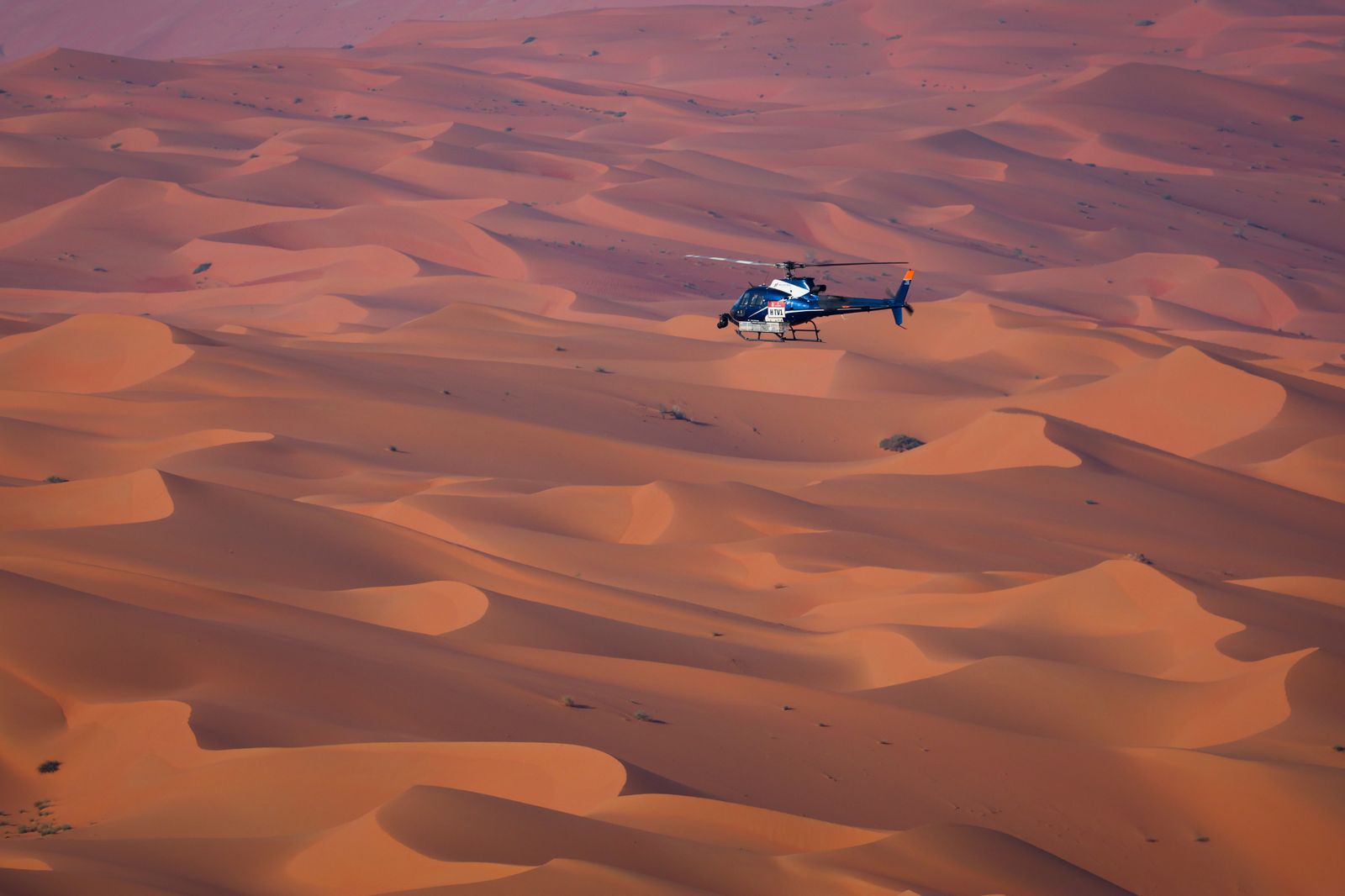 Las mejores fotos del Dakar por las dunas