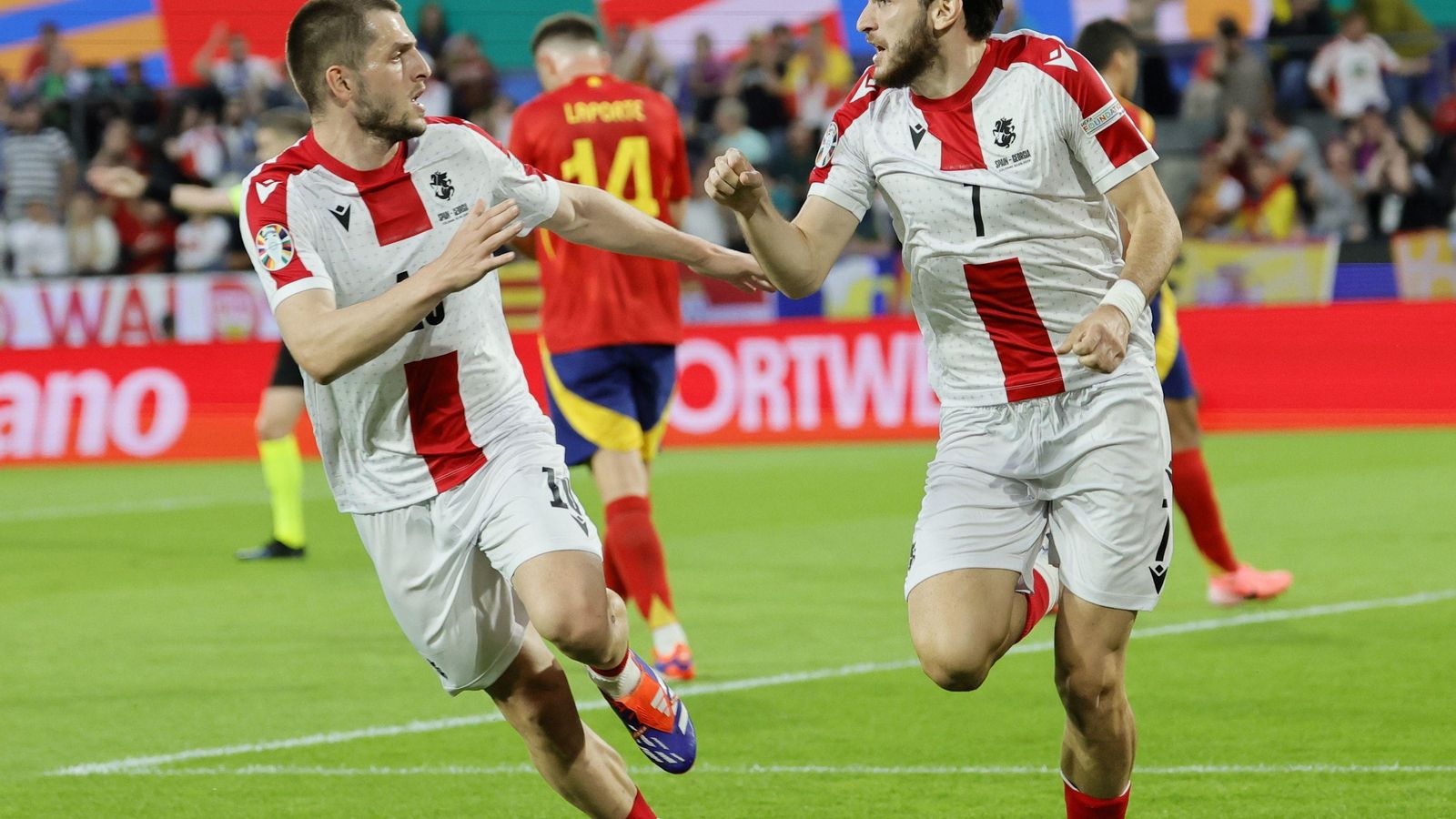 Las mejores fotos de la goleada de España a Georgia