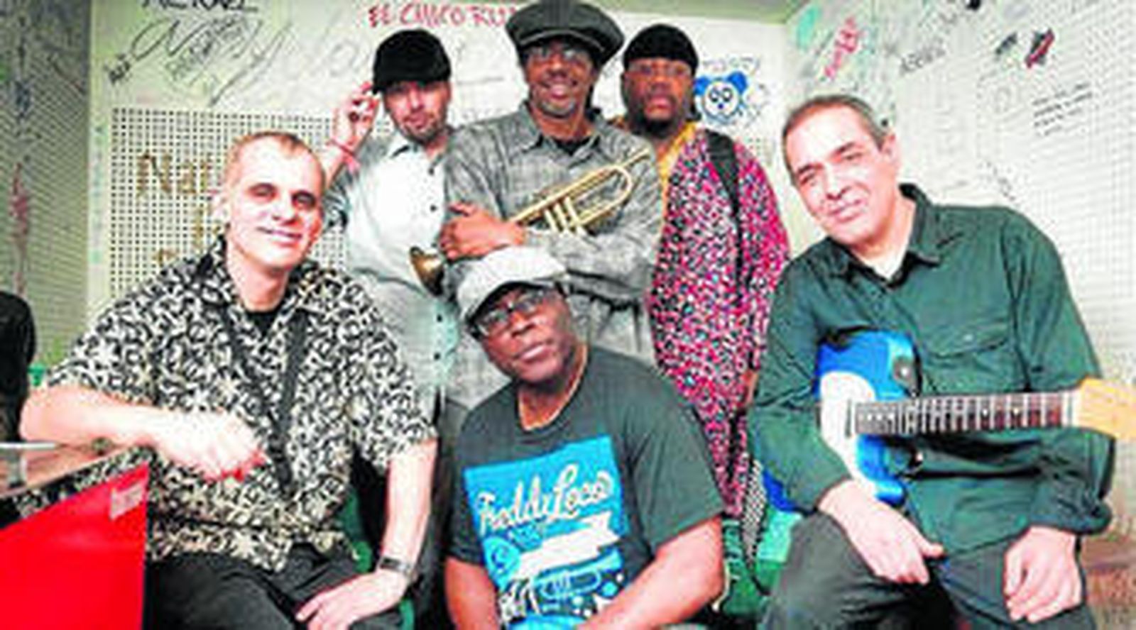 Una imagen promocional de la banda.