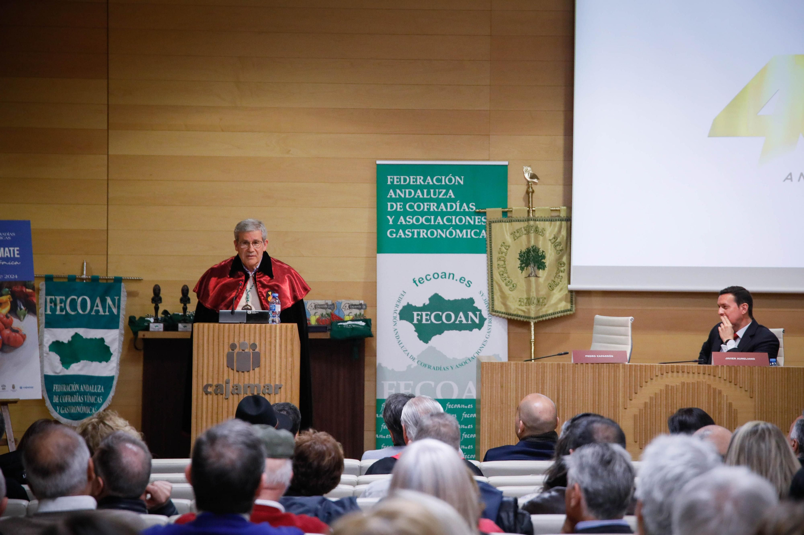 Las mejores imágenes de las conferencias en el congreso gastronómico ofrecido por CAPARROS