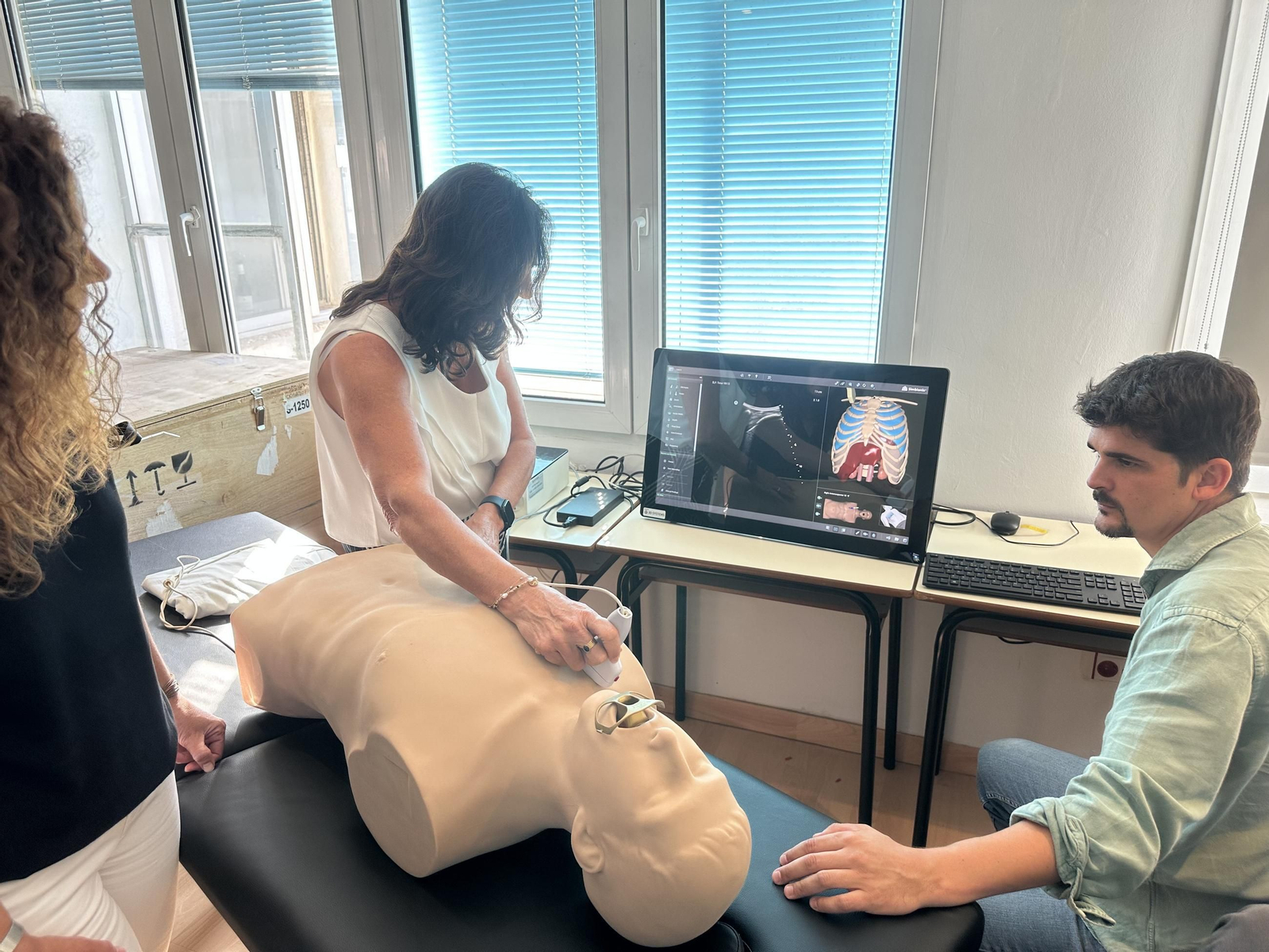 Imagen de los cursos impartidos a profesionales de la Atención Primaria de Cádiz.