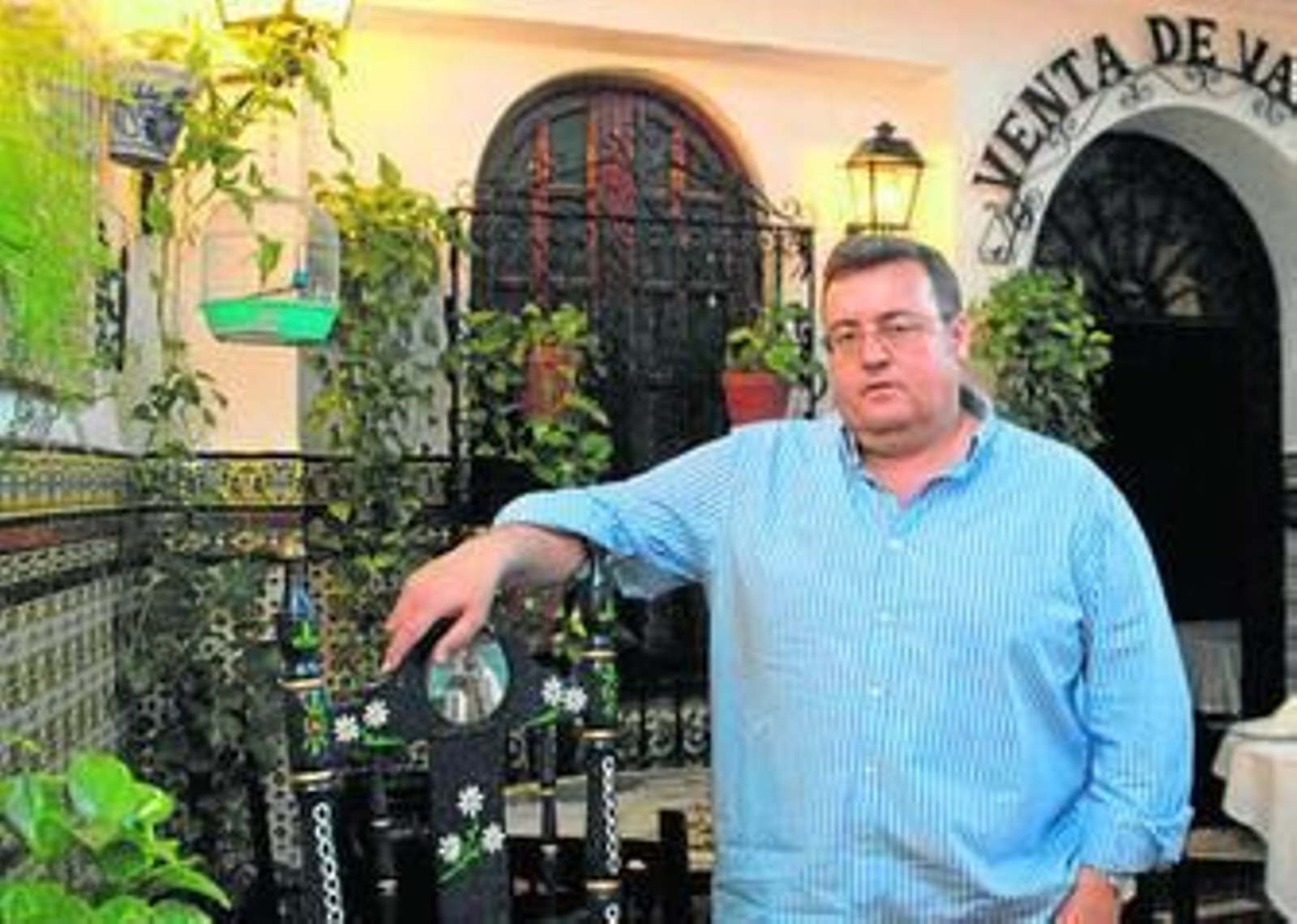 Lolo Picardo, en el corazón de la Venta de Vargas.