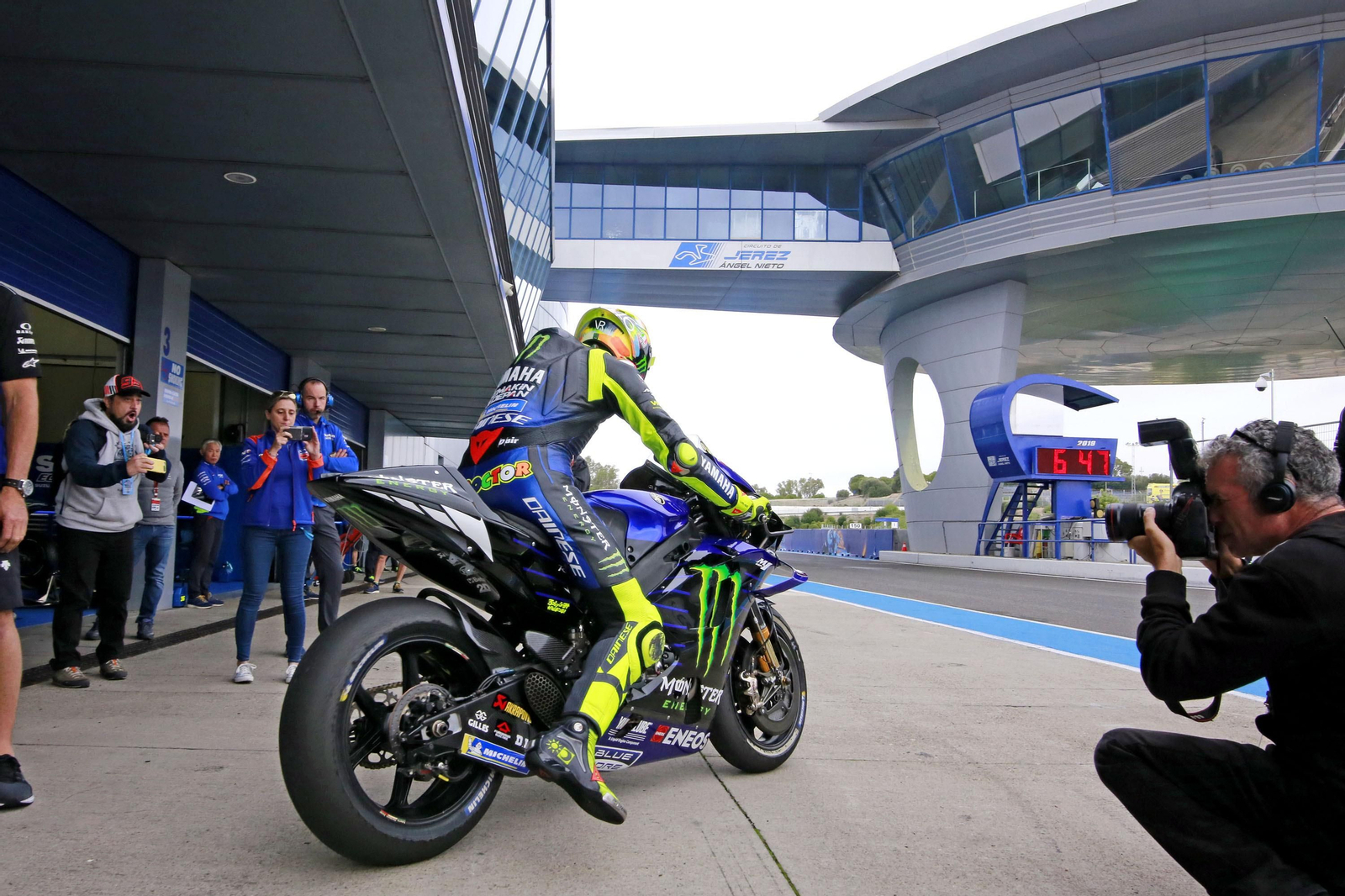 Segundo día de entrenamientos de MotoGP en Jerez
