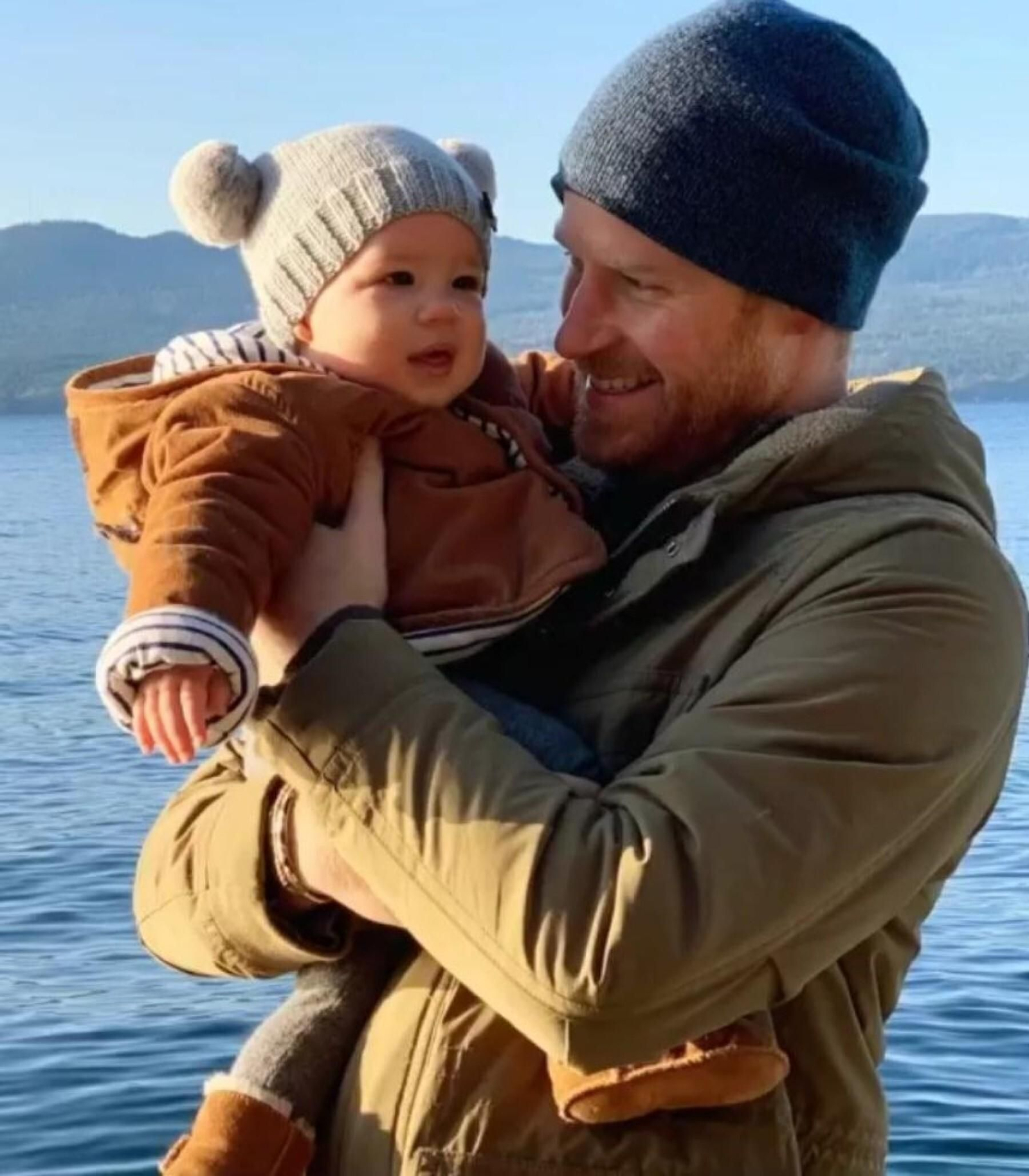 Enrique con su hijo Archie, hace pocos días.