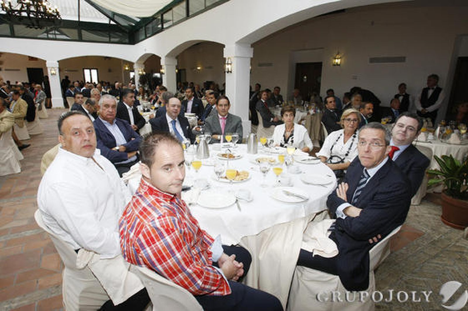 Juan Martín, Eloy Expósito, Óscar Fernández, Humberto Domecq, José Ignacio Díez, Fernando García, Isabel Jiménez, María Gemma Fernández, José Ramón Castro y Gonzalo Cobo.

Foto: Aranda / Pascual