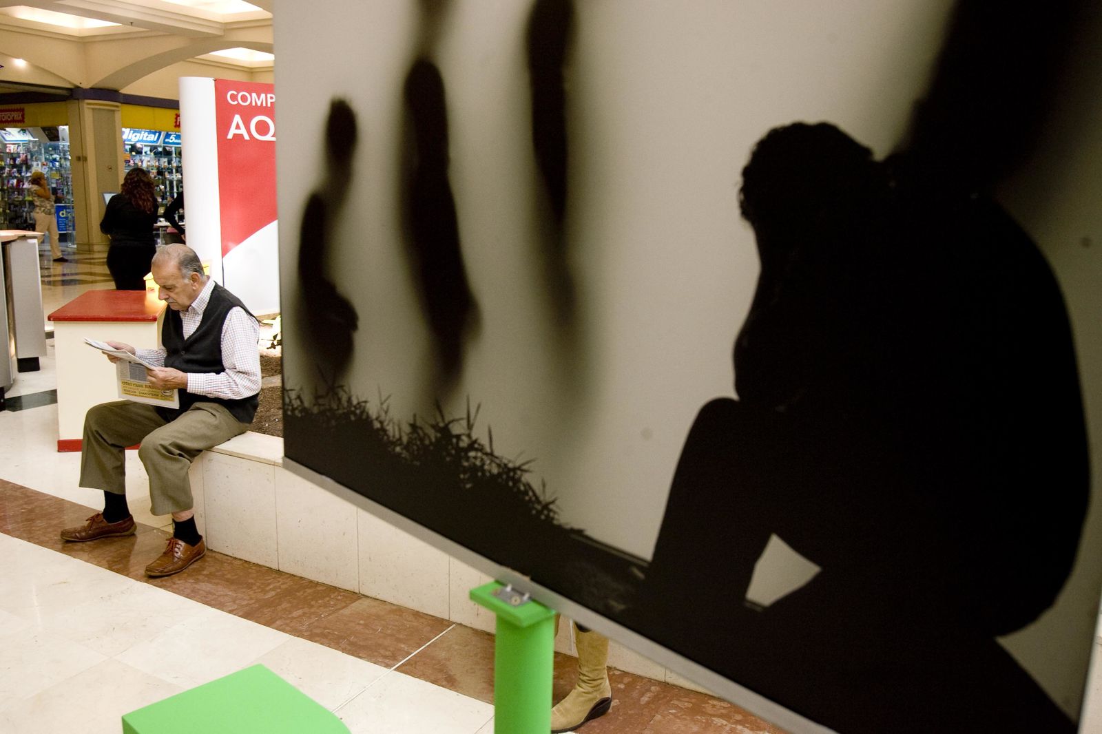 Actividad reivindicativa en apoyo de las personas con enfermedades mentales.