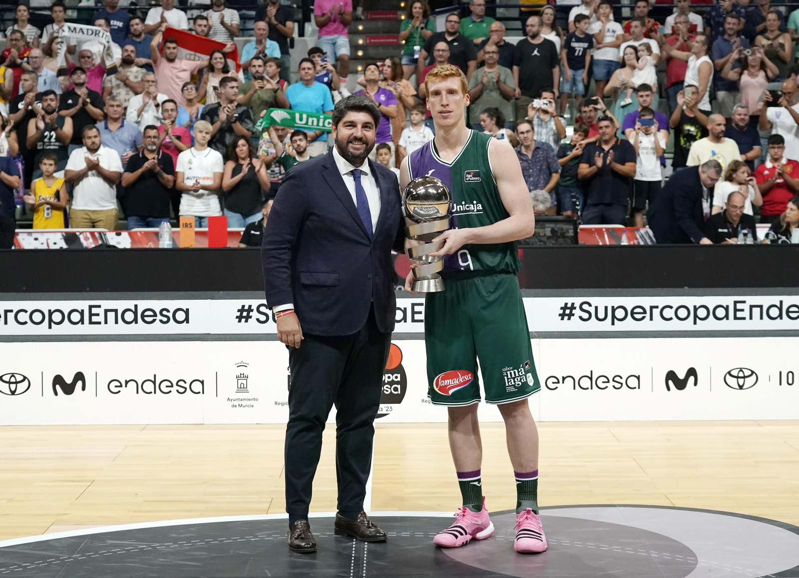 El Unicaja, subcampeón en 2023.