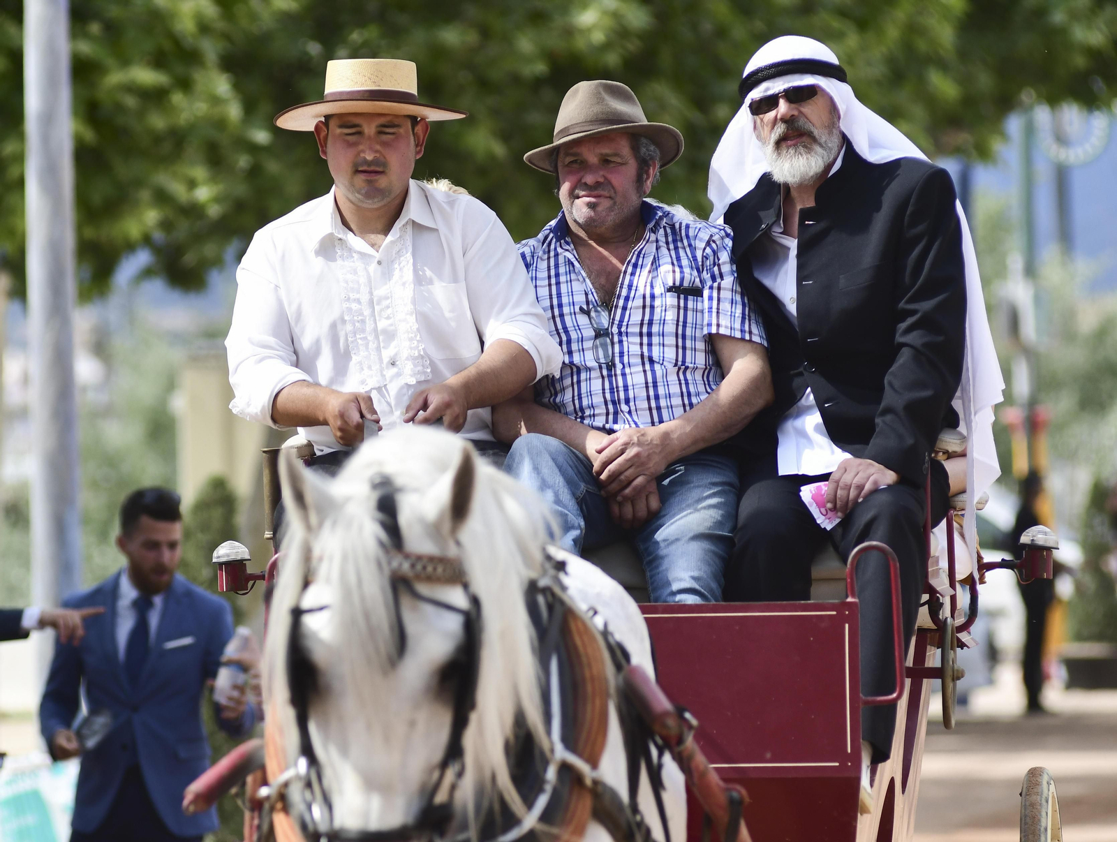 Las imágenes de lunes de Feria