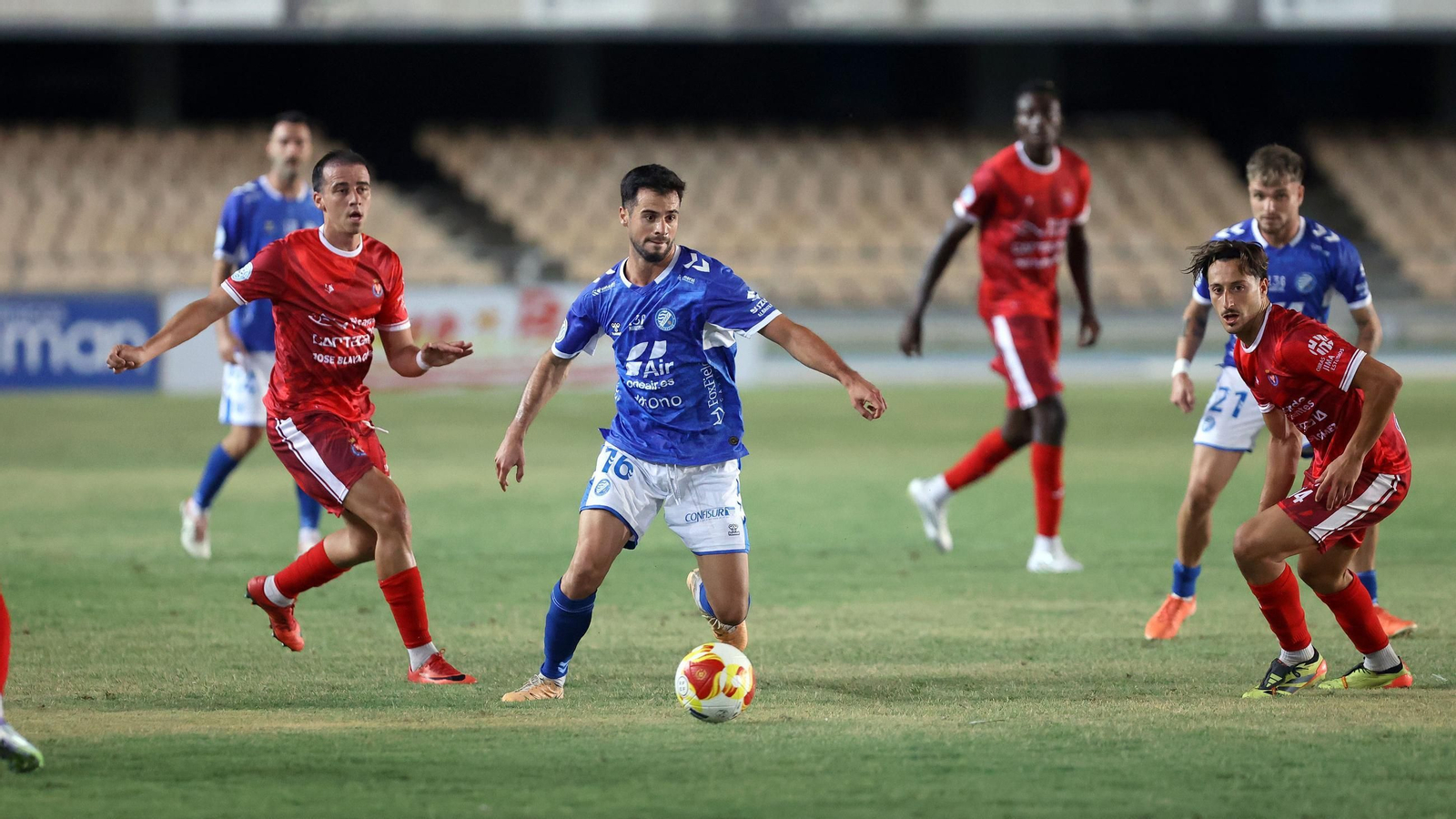 Imágenes del Xerez DFC y la Deportiva Minera en Chapín