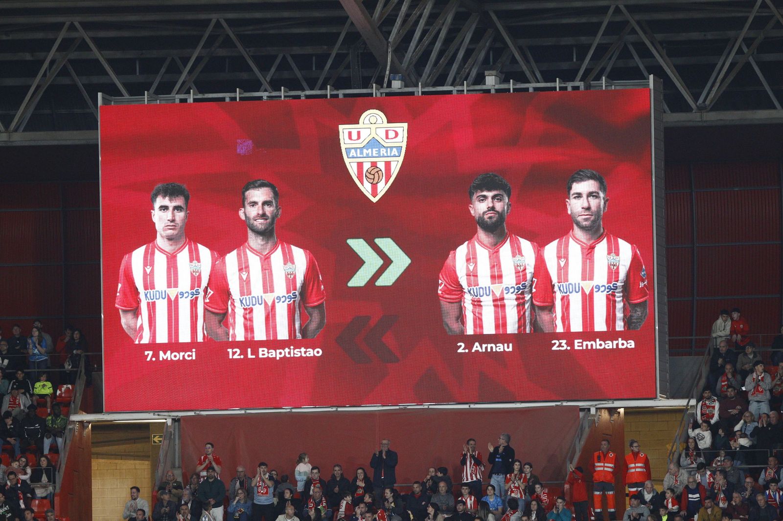 Las fotografías del partido U.D. Almería-Córdoba C.F.