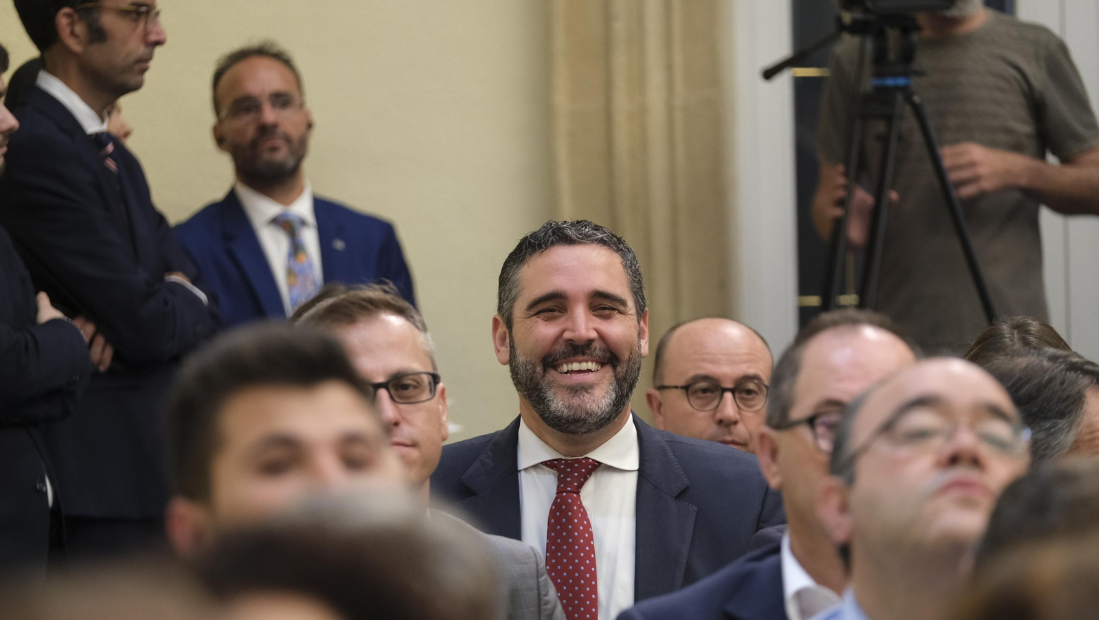 Imágenes del acto de constitución de la Diputación de Almería