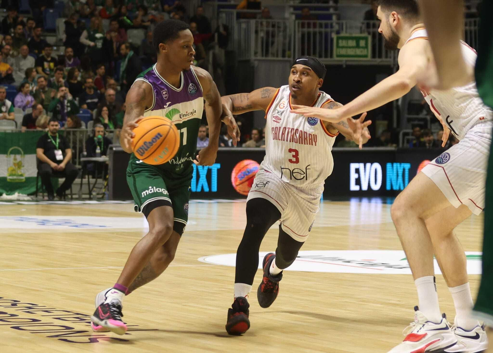Las fotos del Unicaja-Galatasaray