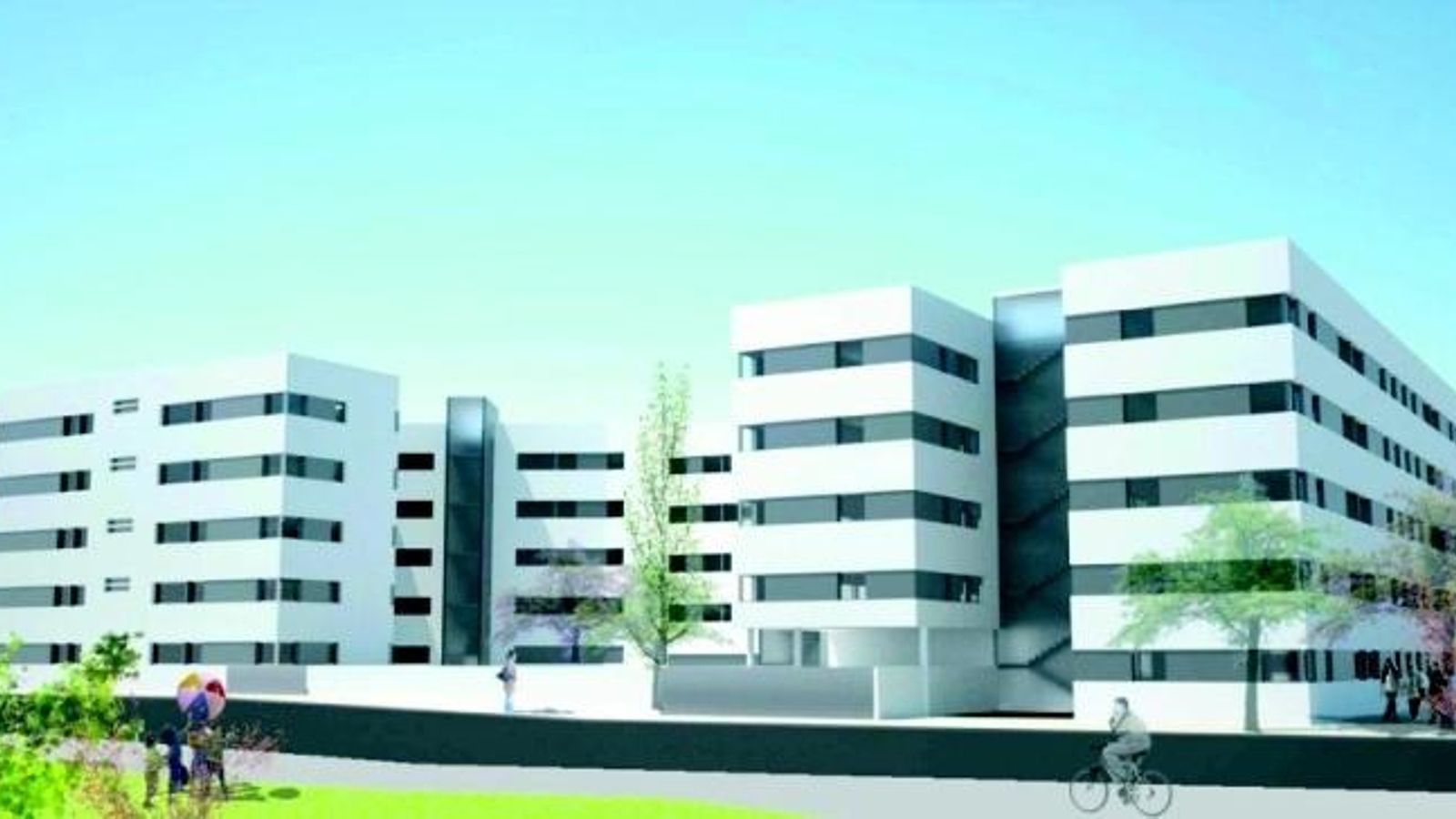 Imagen del proyecto R5, que incluye 70 pisos.