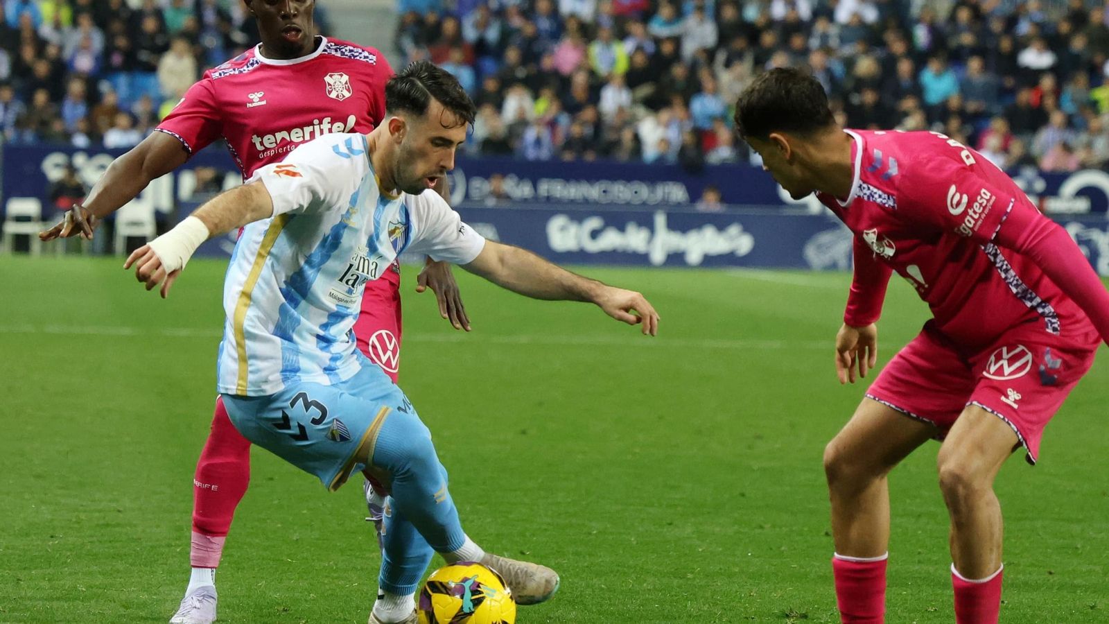 El Málaga CF-CD Tenerife, en fotos