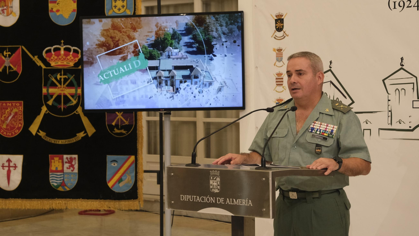 Imágenes del centenario de la Base del Ejército de Tierra "Álvarez de Sotomayor"