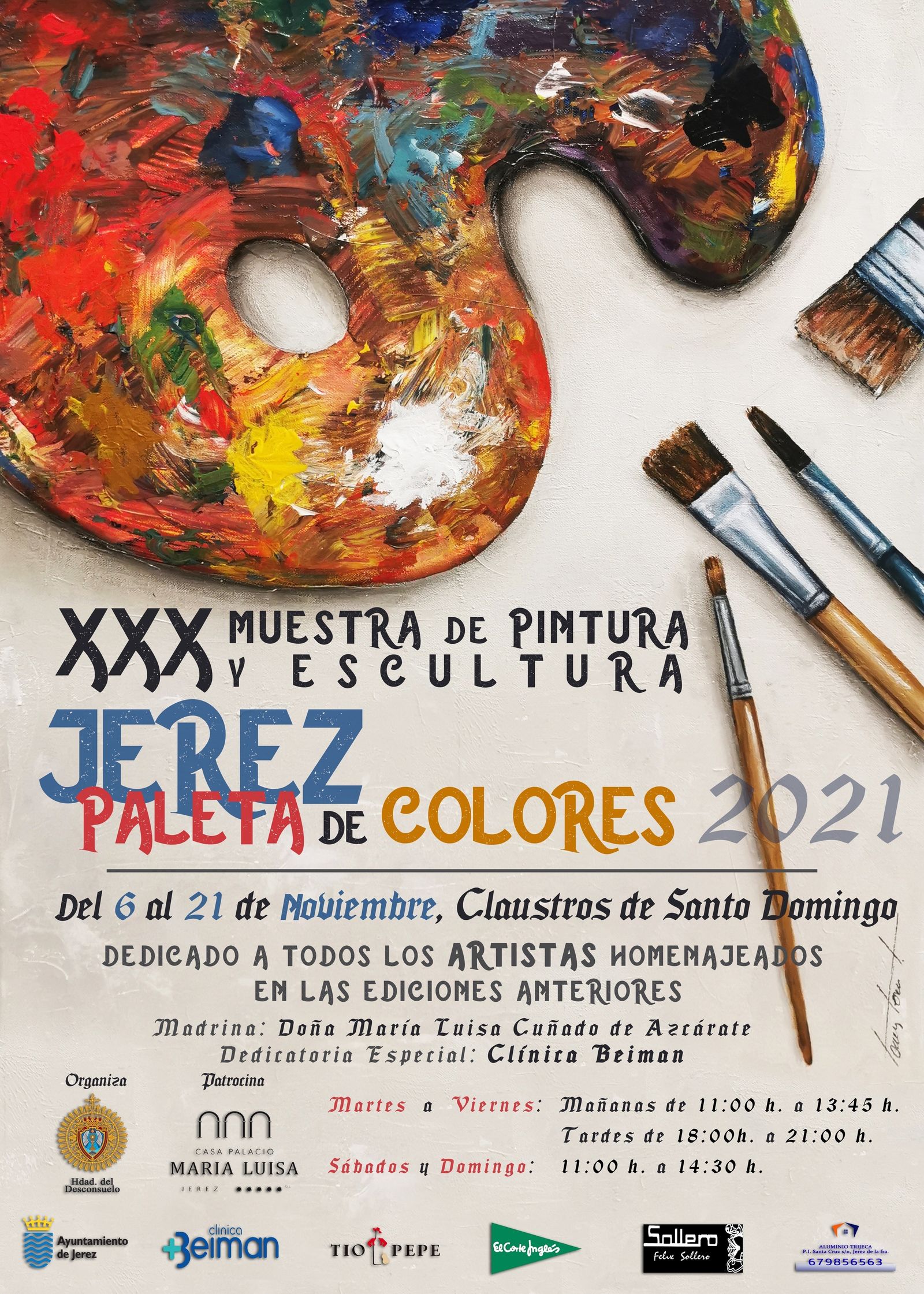 Arranca la XXX muestra de pintura y escultura Paleta de Colores