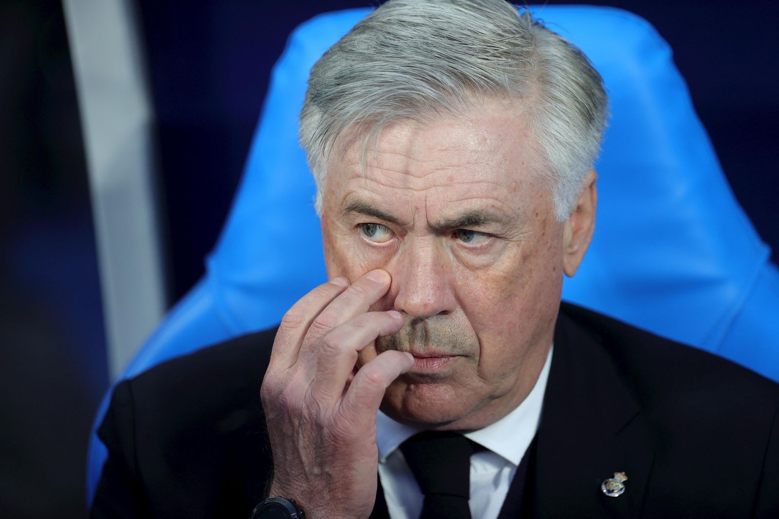 Carlo Ancelotti, técnico del Real Madrid.