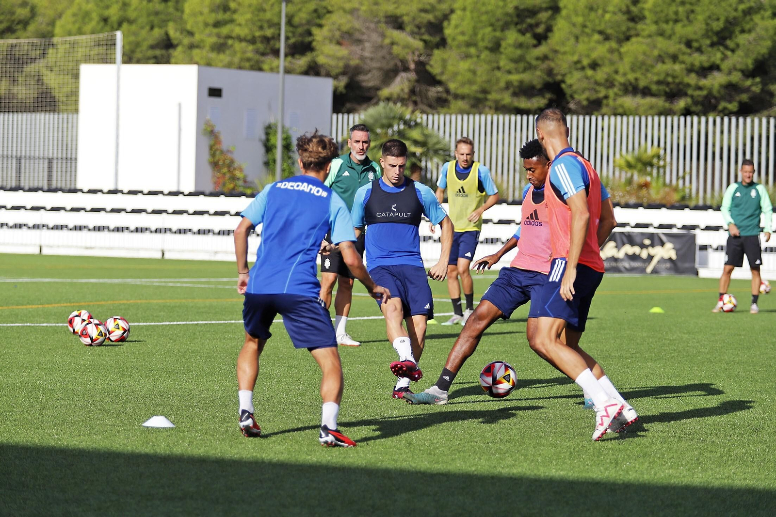 Entrenamiento del Recre en Lamiya.