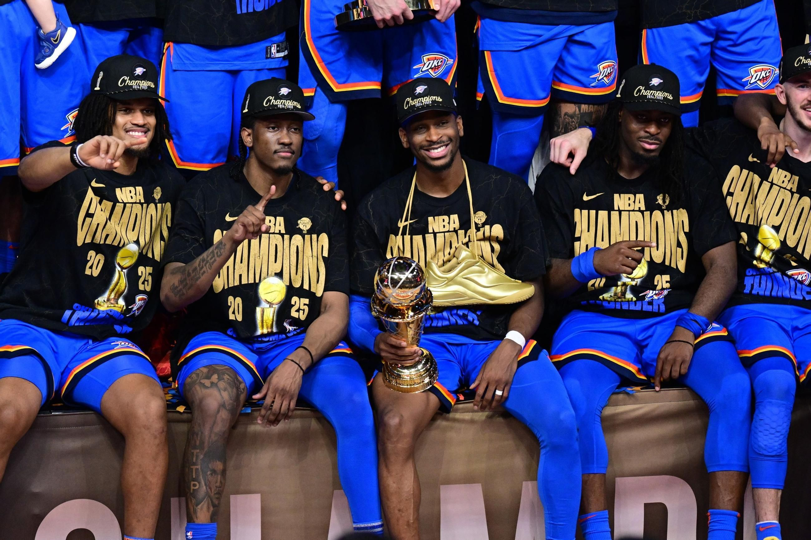 Las fotos del título de la NBA para Oklahoma City Thunder