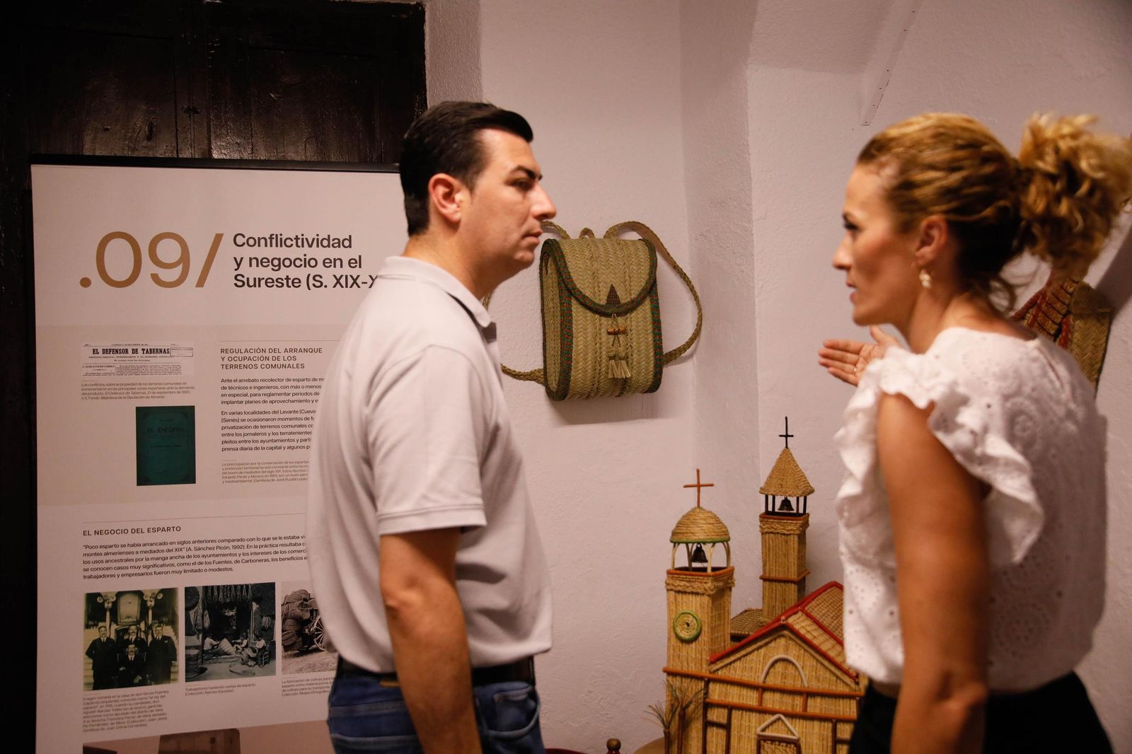 Jornada inaugural del I Encuentro de Esparteros de Níjar, en imágenes