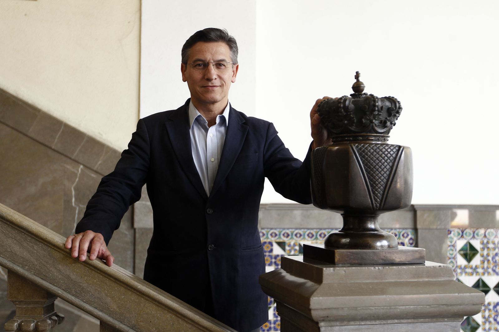 Luis Salvador en el Ayuntamiento de Granada