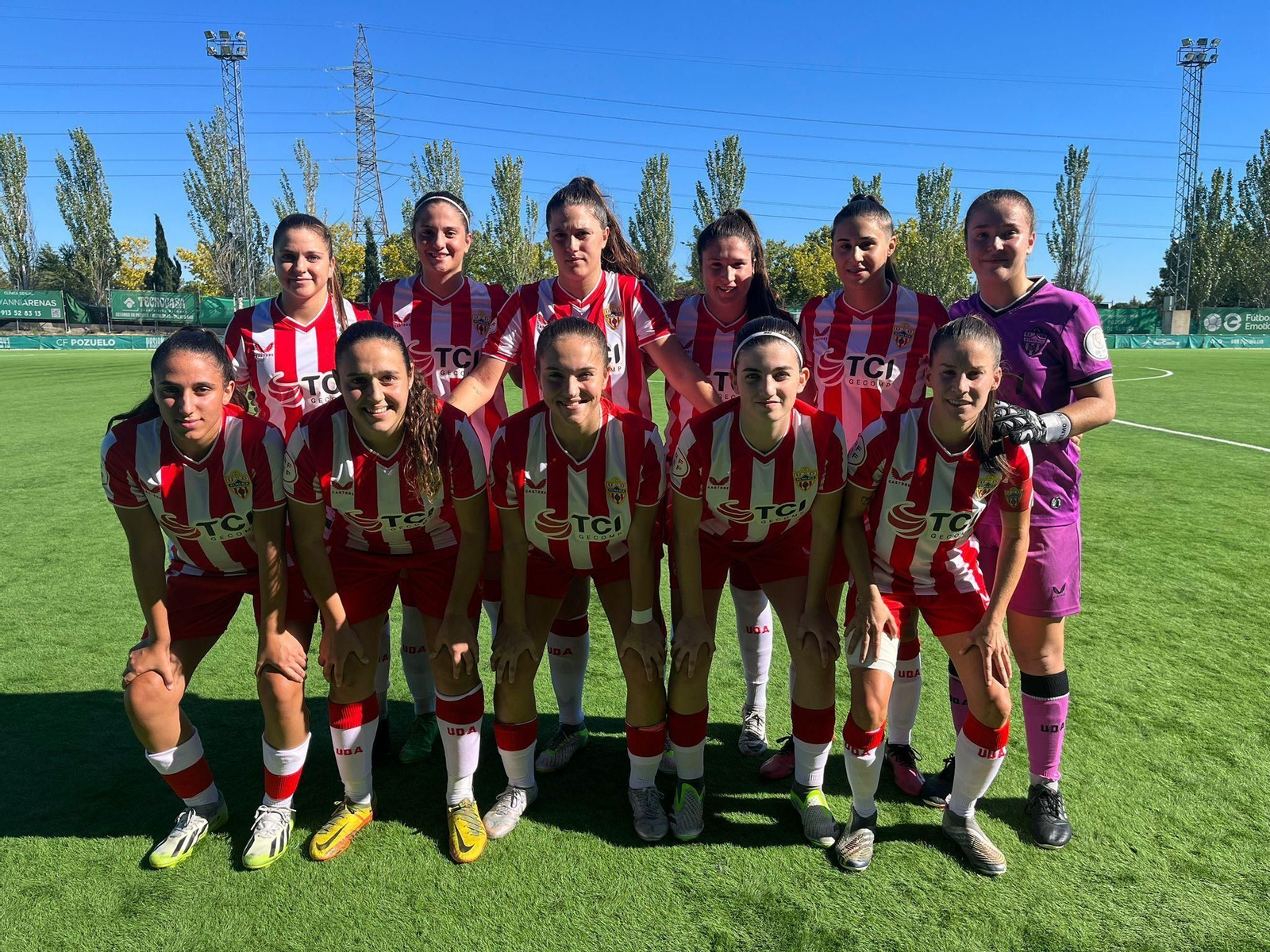 Once presentado por el Almería femenino en su visita a tierras madrileñas para enfrentarse al Pozuelo..