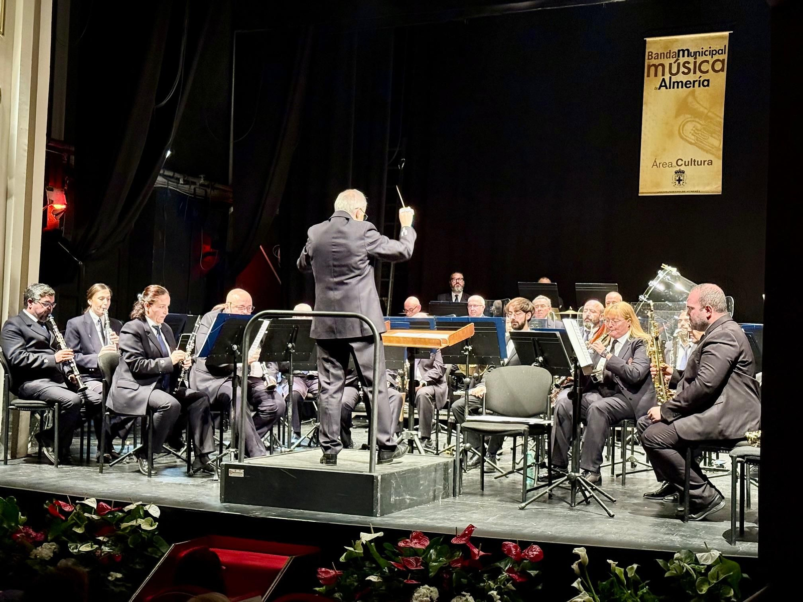 Concierto de la Banda dirigido por José Solá.