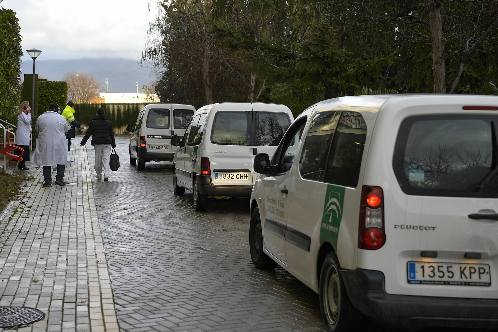 Fotos: segundo día de vacunas en Granada