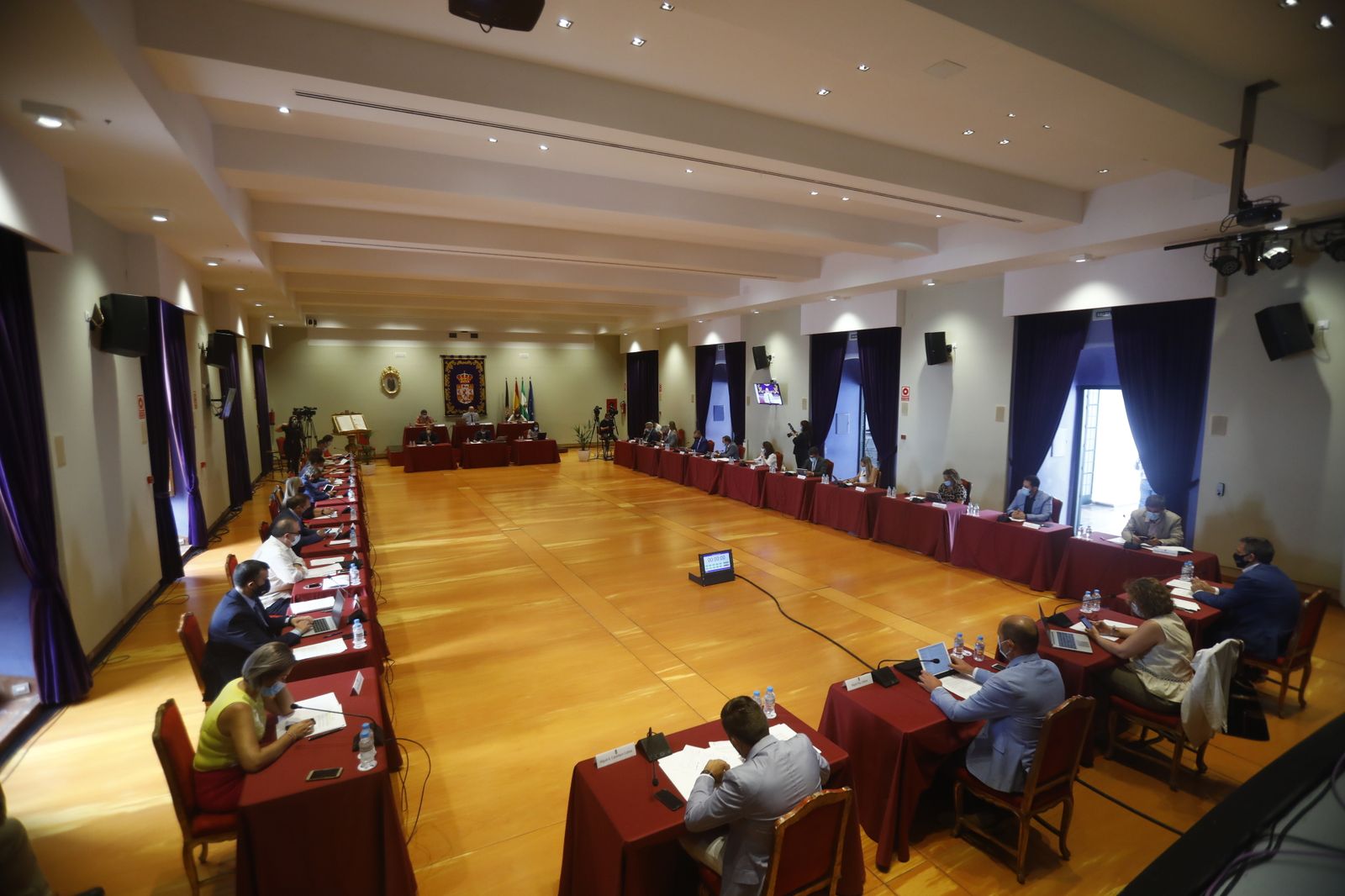 Detalle del Pleno de la Diputación de Córdoba.