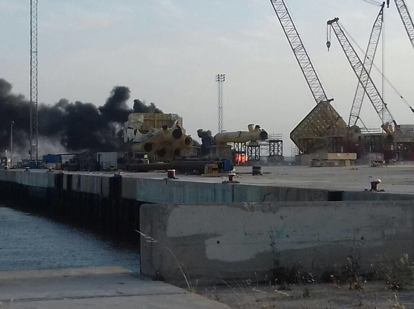 Susto sin consecuencias en Dragados Offshore