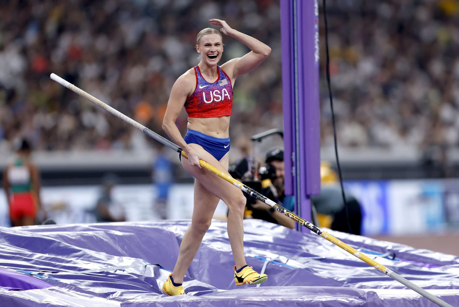 Las fotos de la lesión de Jordan Díaz y del resto de la jornada del Mundial de atletismo