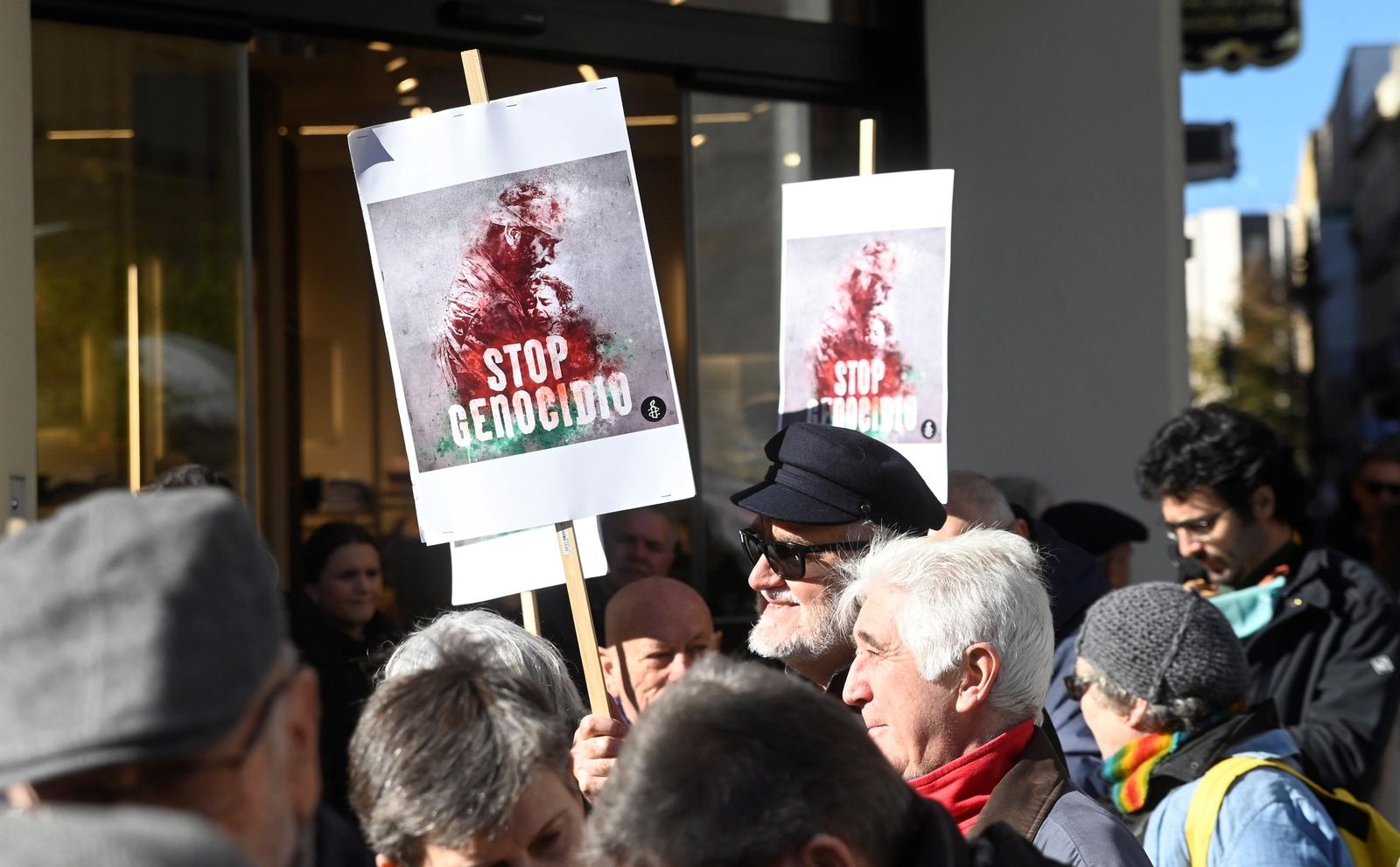 Las imágenes de la manifestación de las iniciativas de solidaridad con Palestina en Córdoba