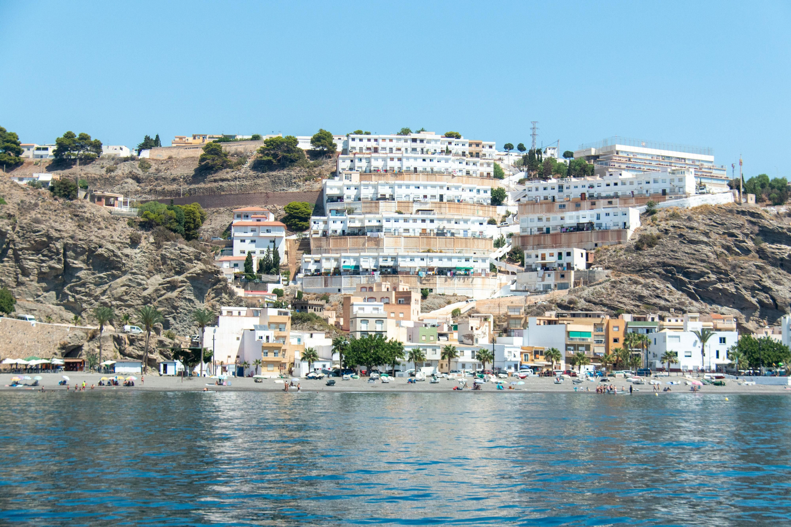 Imagen de archivo de La Rábita vista desde el mar