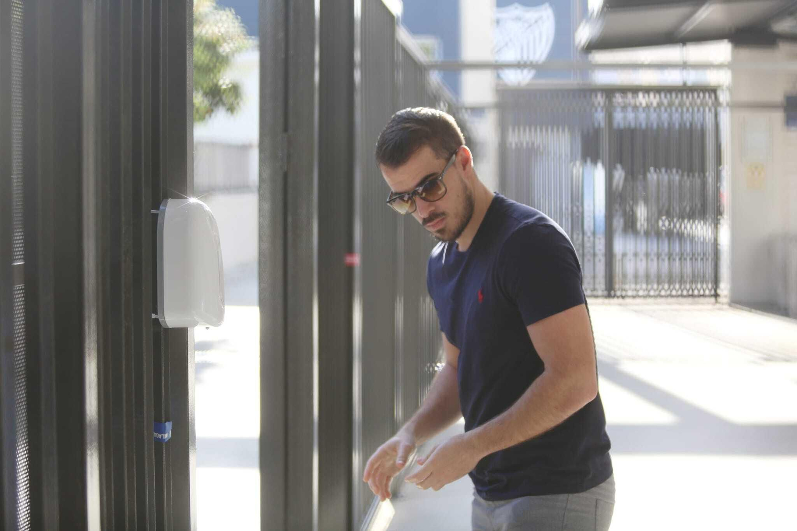 Las fotos de los jugadores del Málaga CF en La Rosaleda para los test