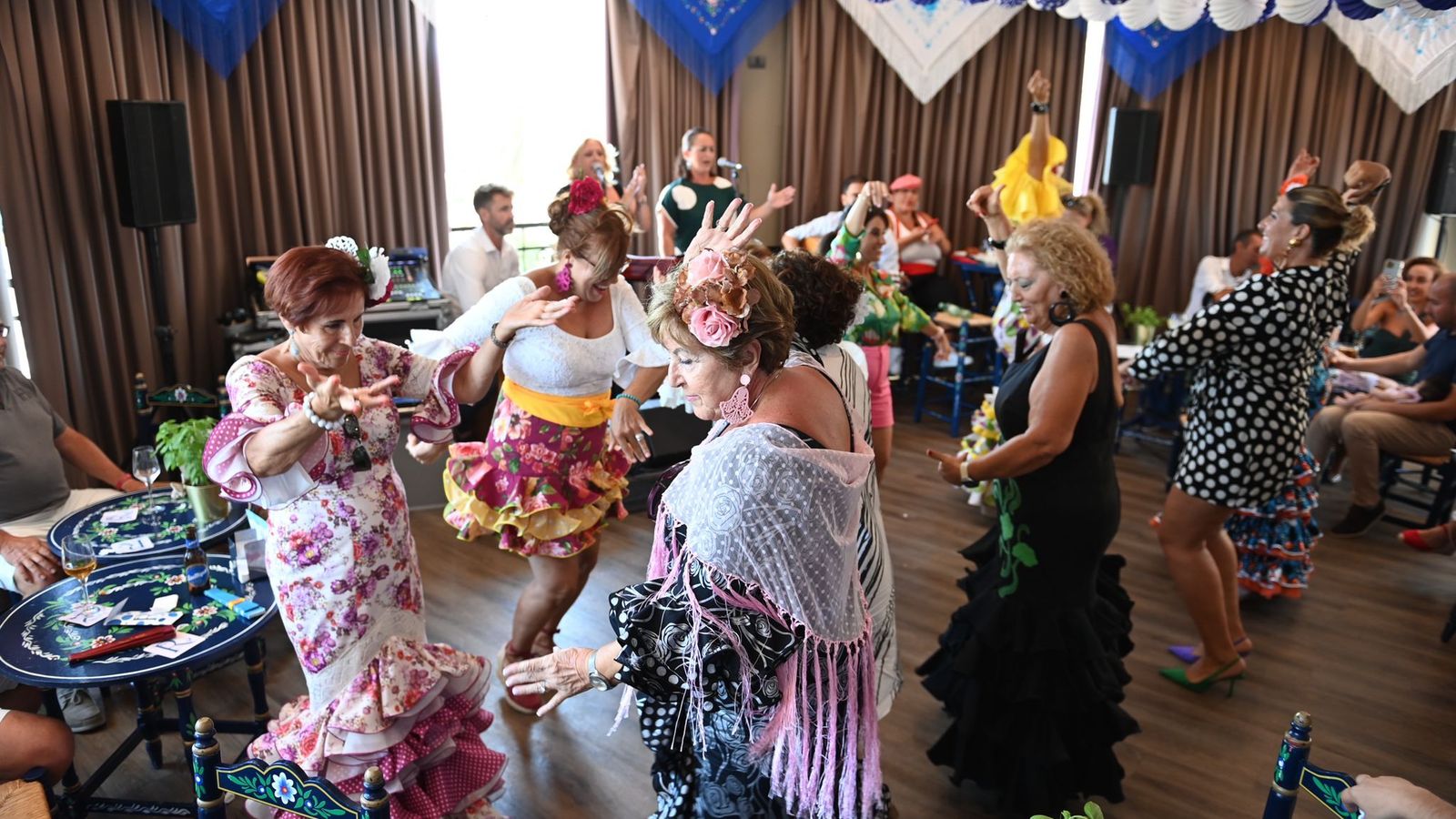 Fiesta flamenca en AC Marriott Málaga Palacio.