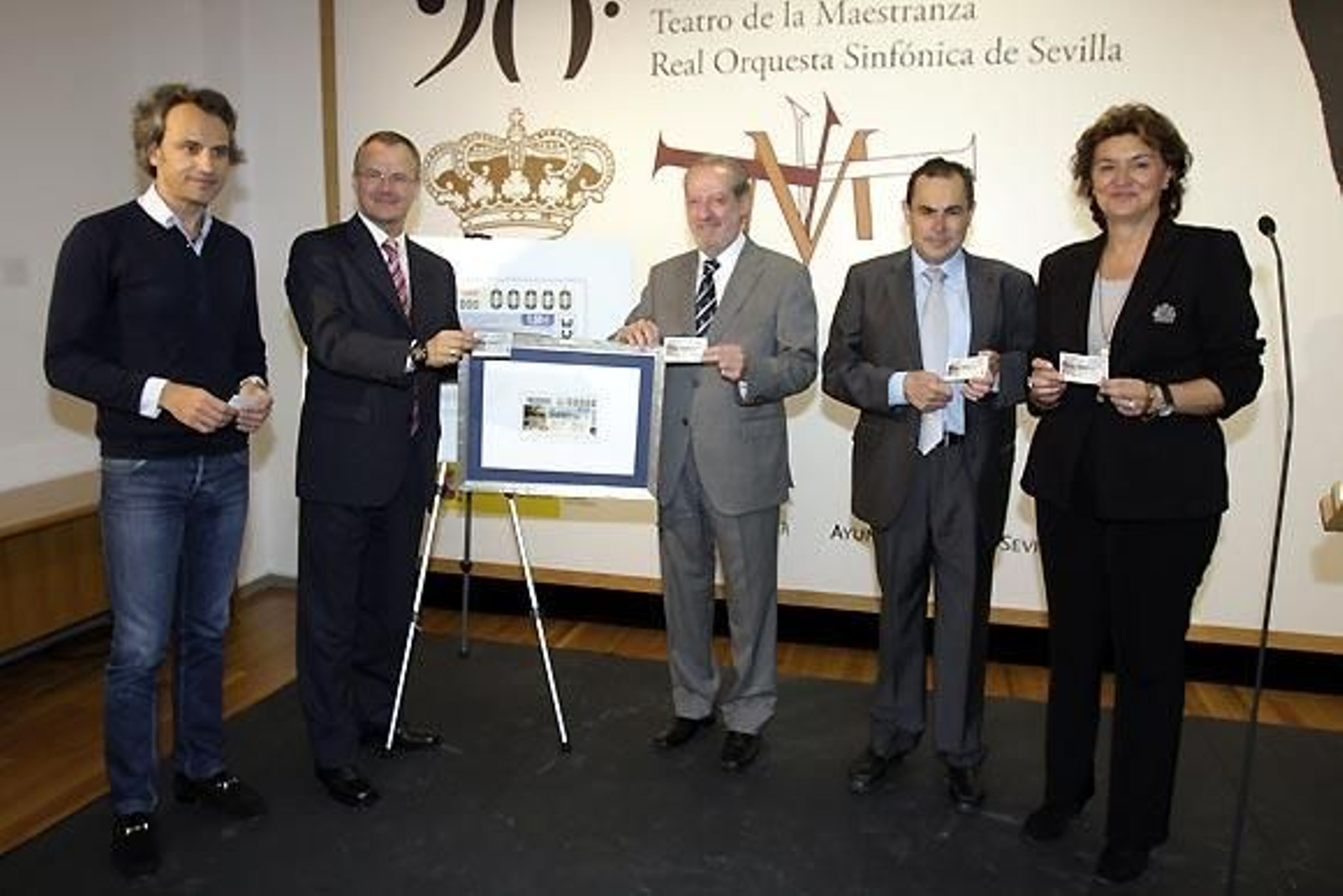 La ONCE dedica su cupón al XX aniversario del Teatro de la Maestranza