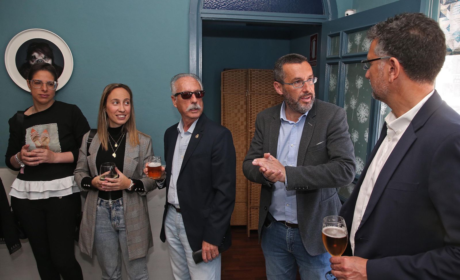 Fotos de la tertulia cofrade de Europa Sur en La Línea 2023