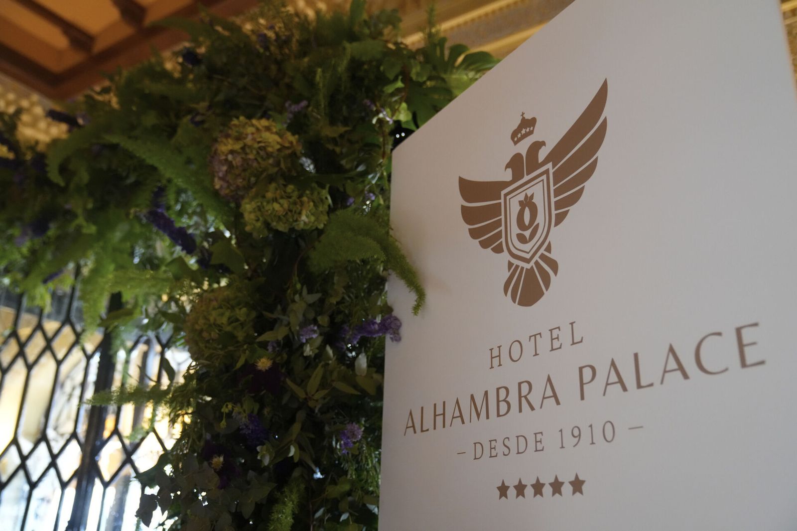 Fotos: El Hotel Alhambra Palace de Granada celebra la renovación de su logotipo