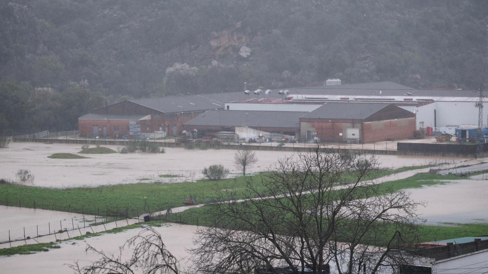 Inundaciones en Benaoján.